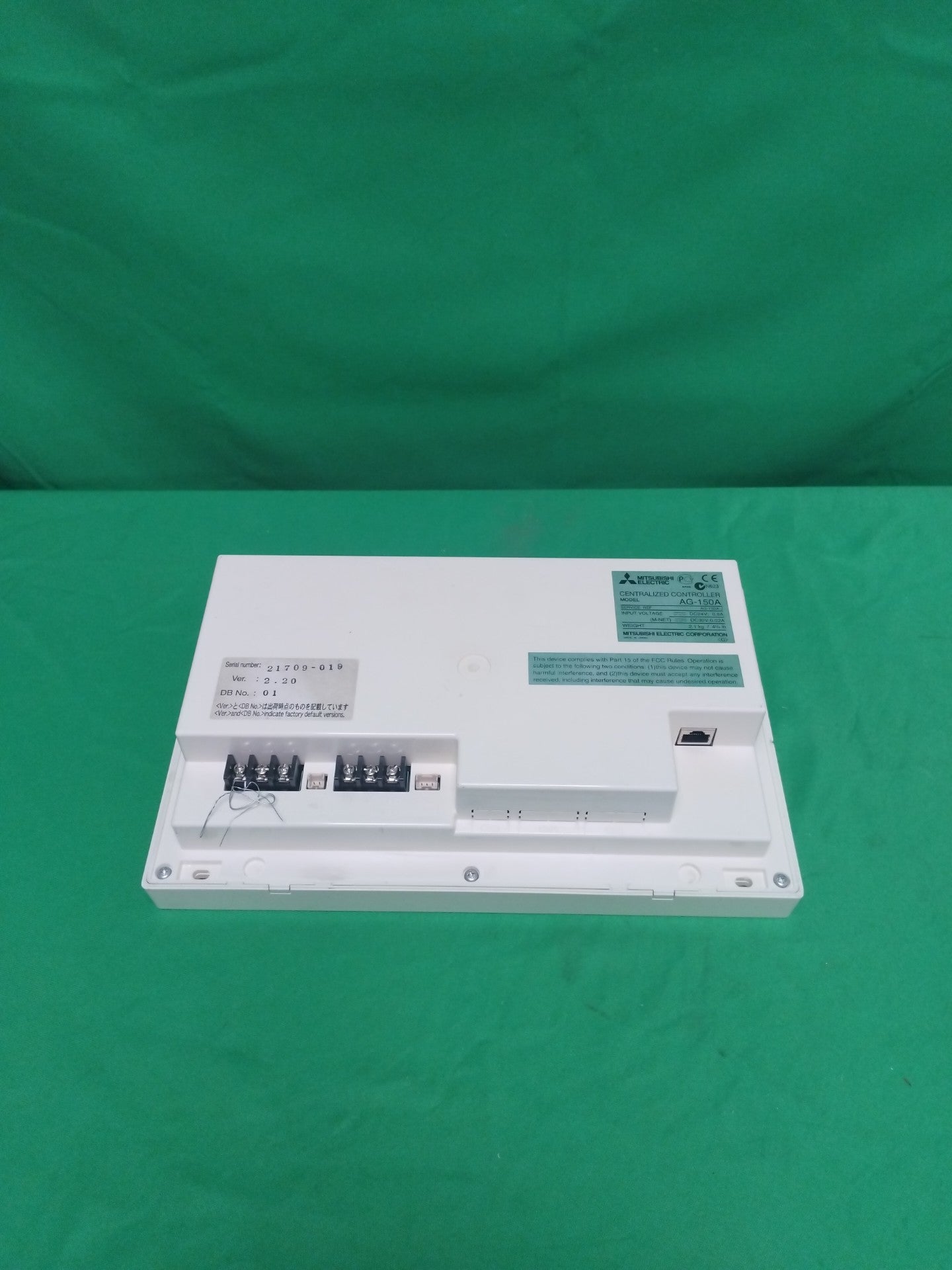 MITSUBISHI ELECTRIC AG-150A AG150A CENTRALIZED CONTROLLER