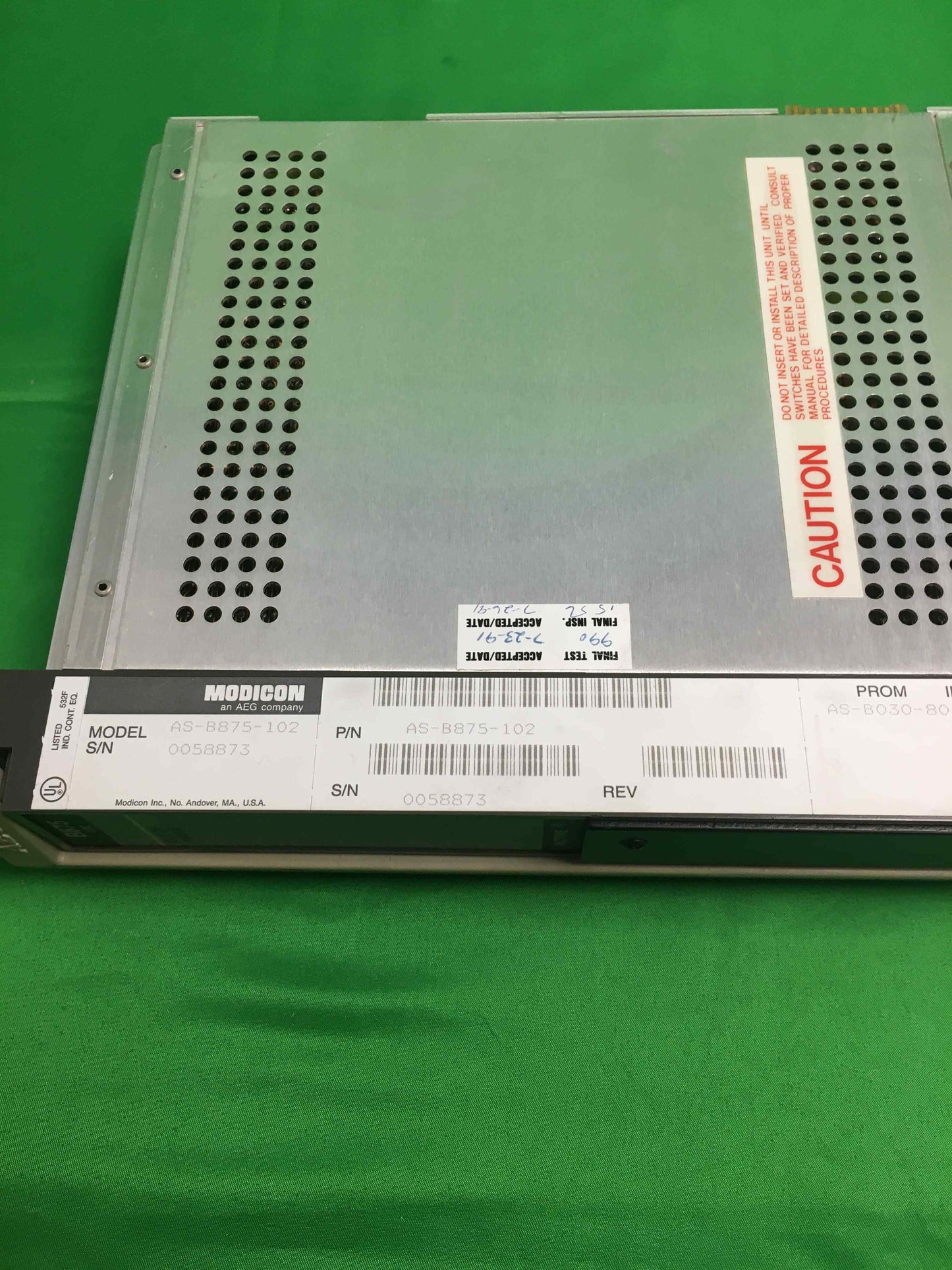 MODICON AS-B875-102 ASB875102