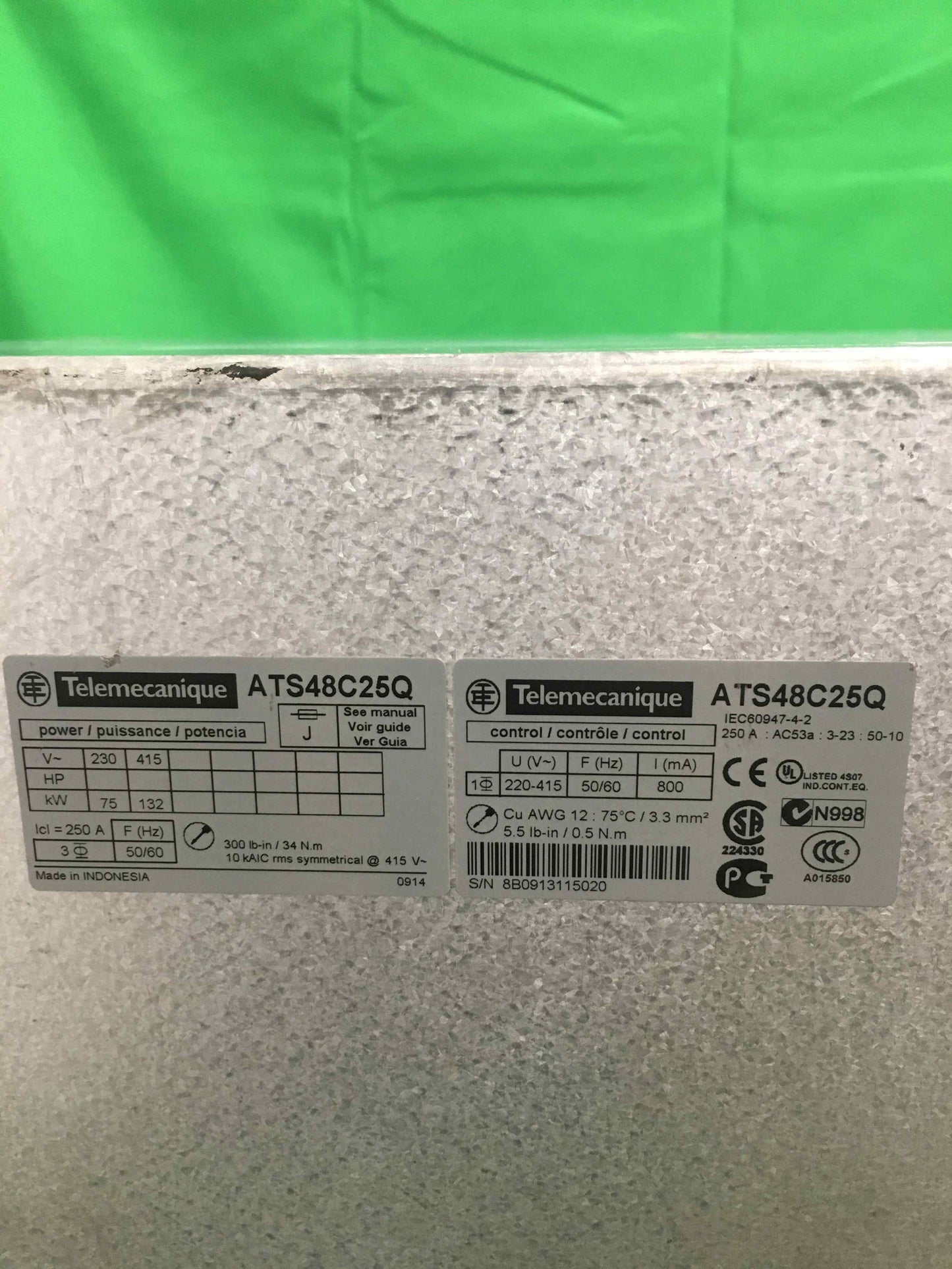 Telemecanique ATS48C25Q ATS48C25Q 230-415V