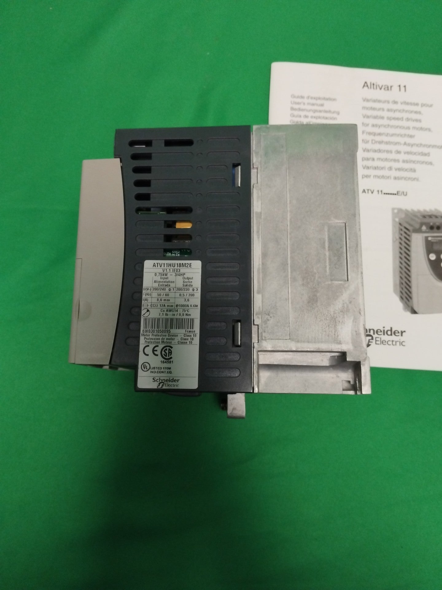Telemecanique ATV11 HU18M2E ATV11HU18M2E Defective