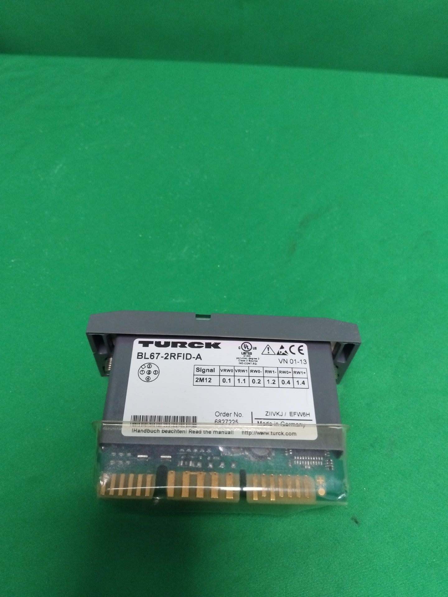 TURCK BL67-2RFID-A BL672RFIDA ELECTRONIC MODULE CHANNELS 4K-2