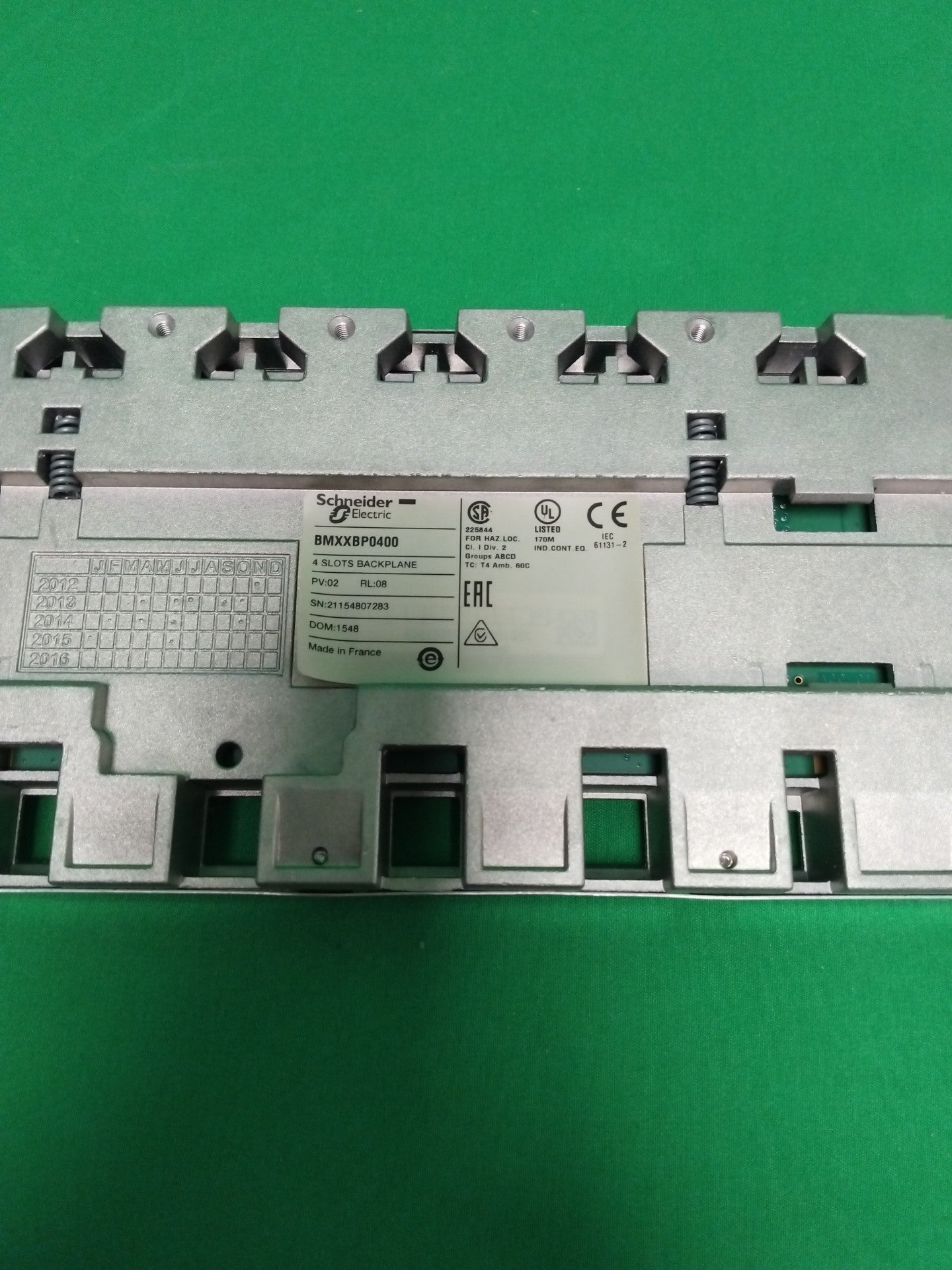 Schneider-Electric BMXXBP0400 BMXXBP0400 WITHOUT ORIGINAL PACKAGING