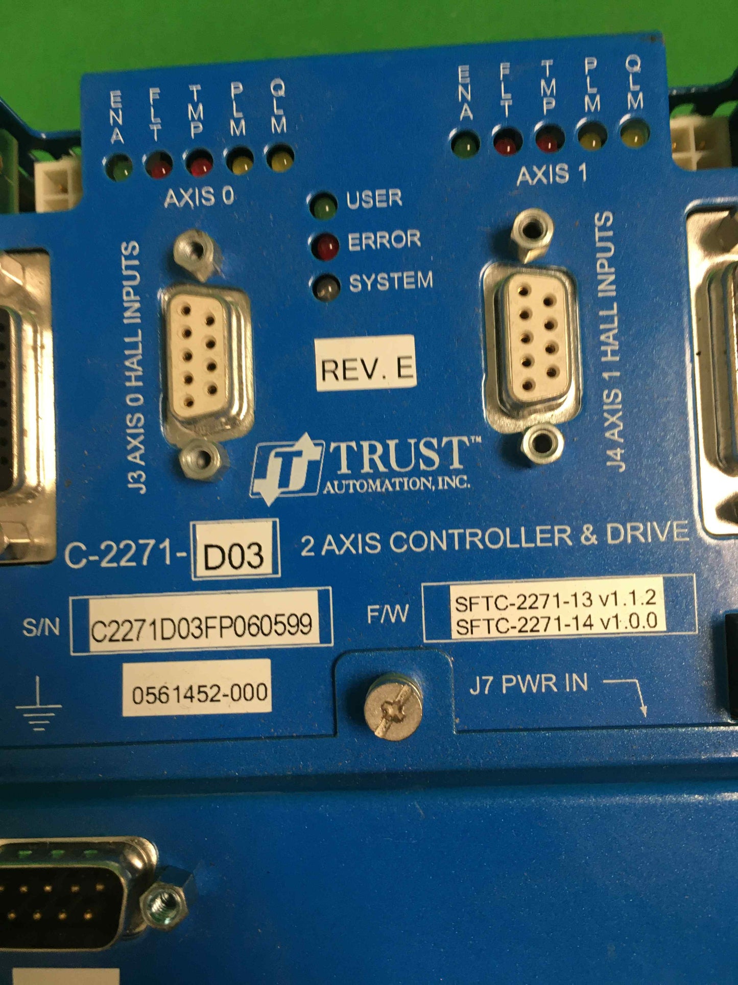TRUST AUTOMATION C-2271-D03 C2271D03 SFTC-2271-13V1.1.2