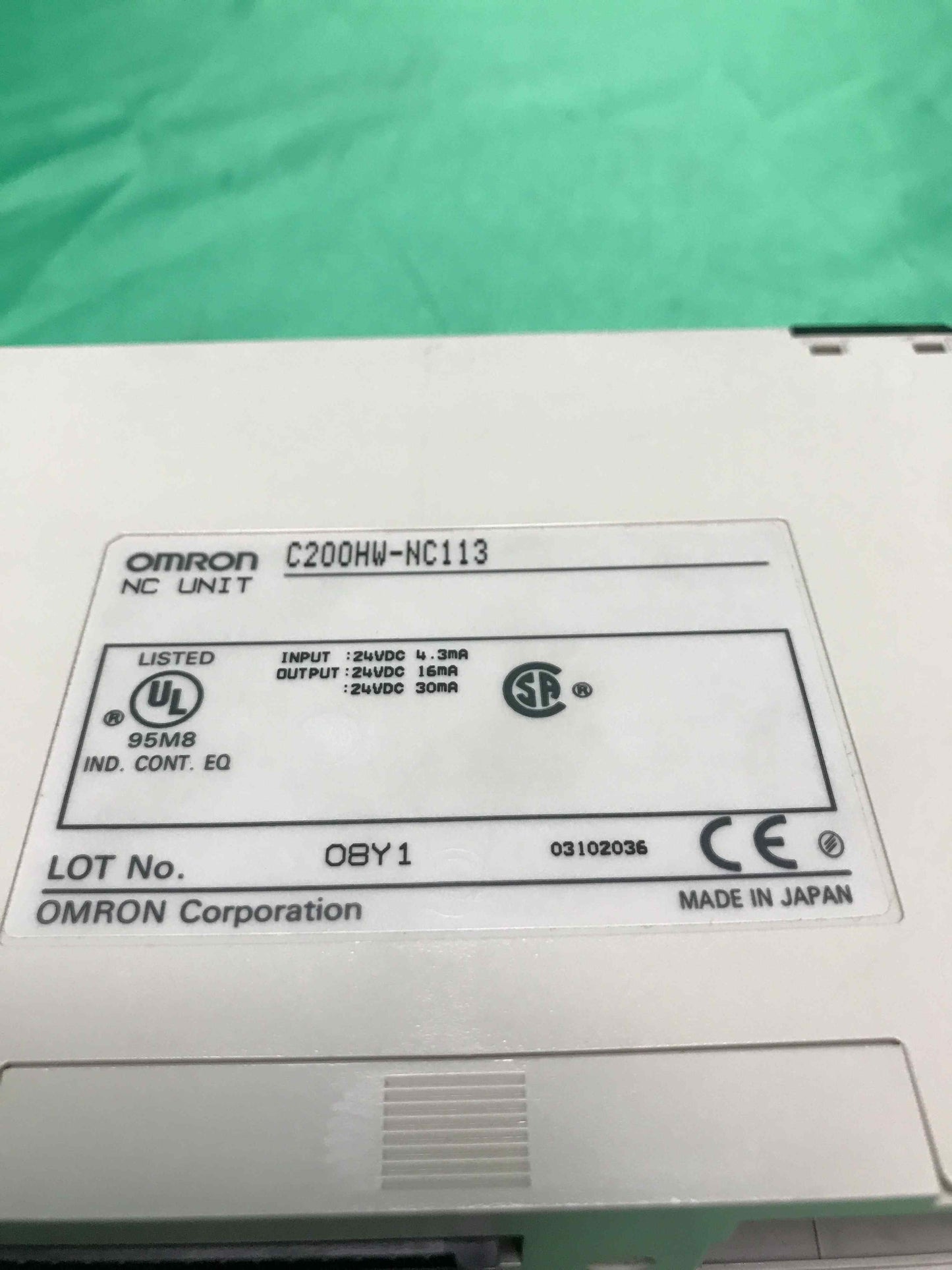 Omron-C200HW-NC113/C200HWNC113