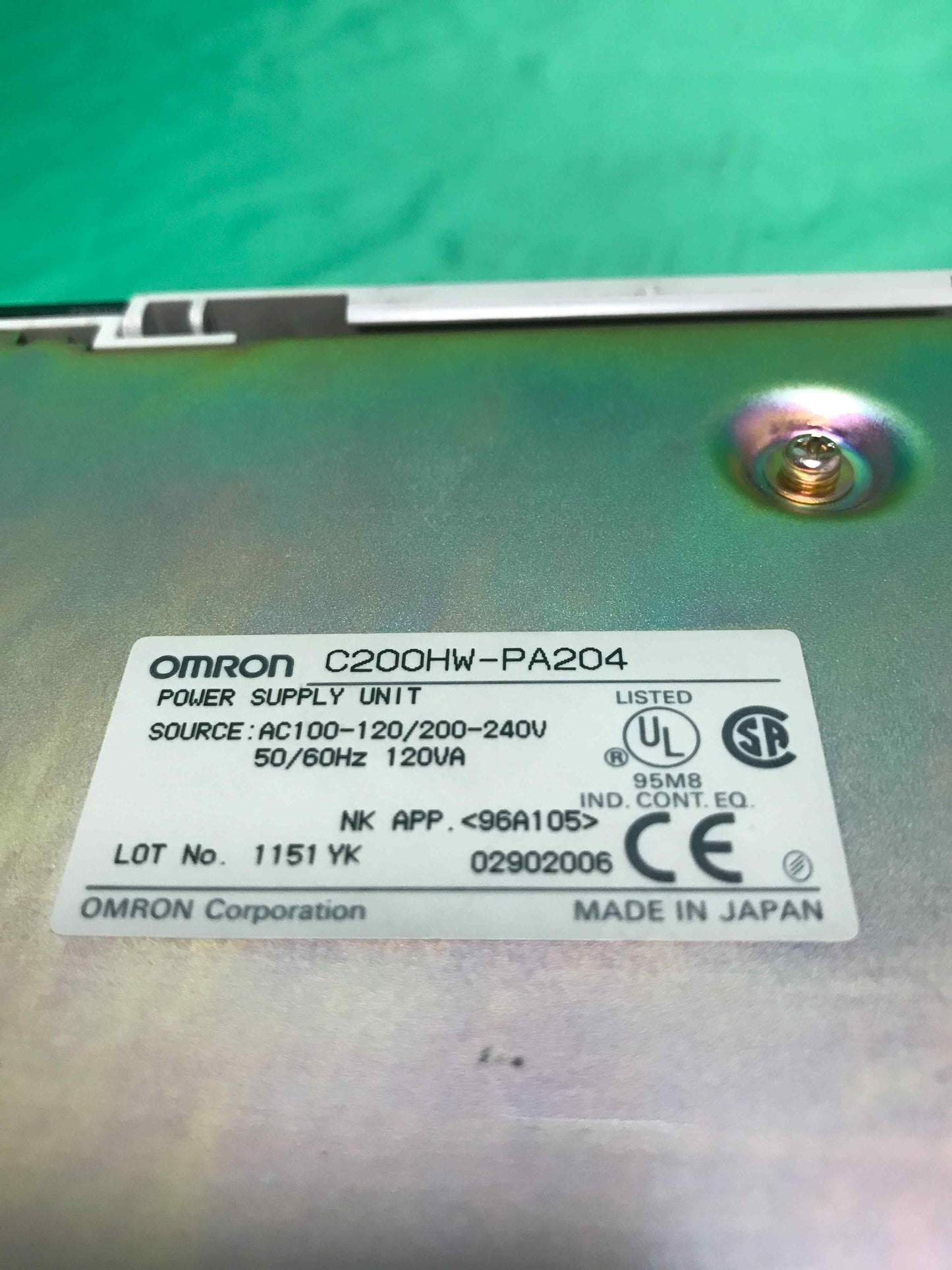 Omron-C200HW-PA204/C200HWPA204