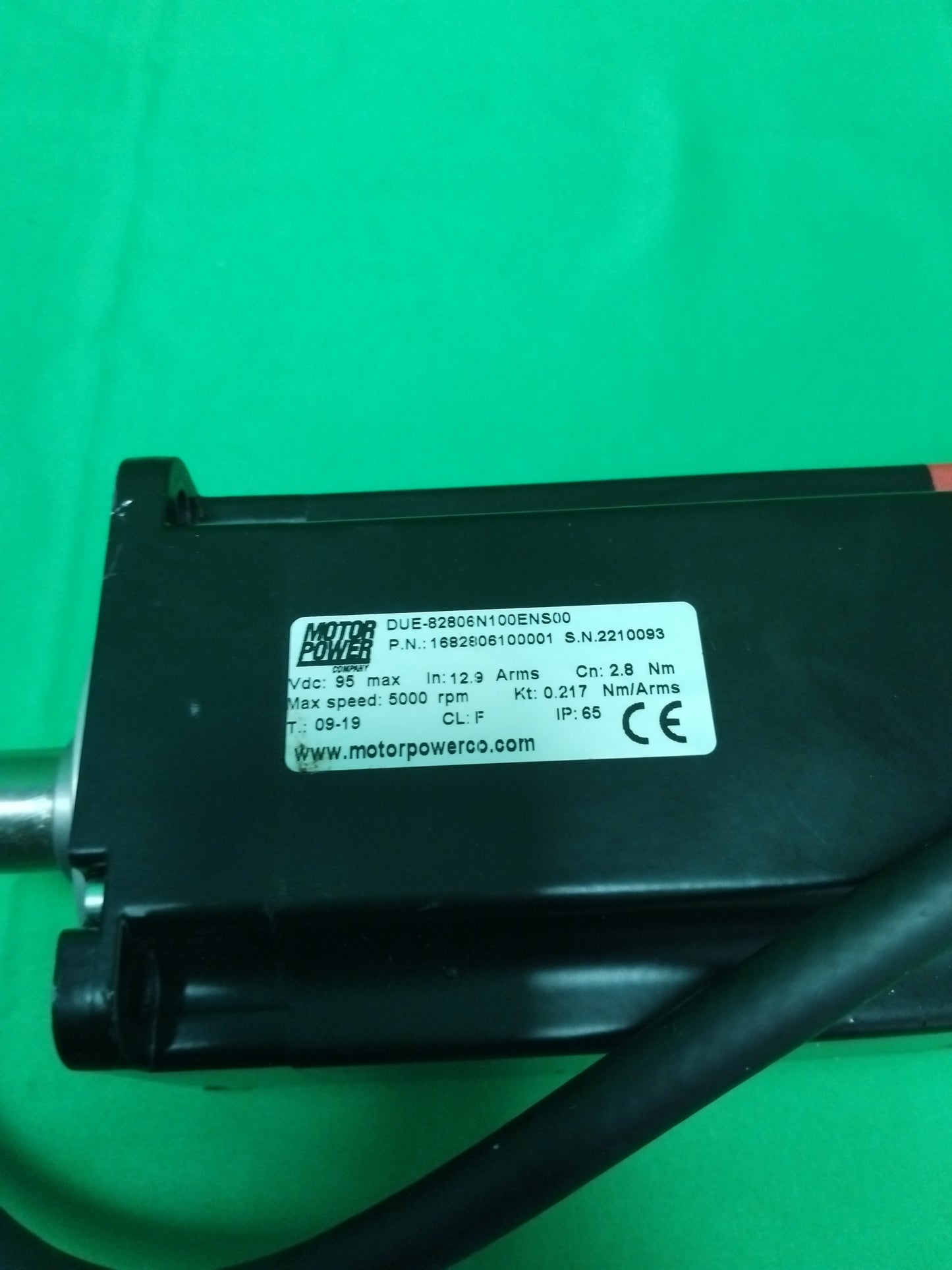 MOTOR POWER DUE-82806N100ENS00 DUE82806N100ENS00 PN: 1682806100001