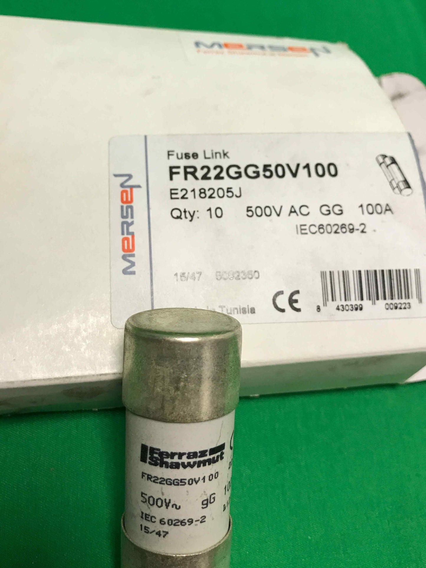 MERSEN FR22GG50V100 FR22GG50V100 10 UNITS