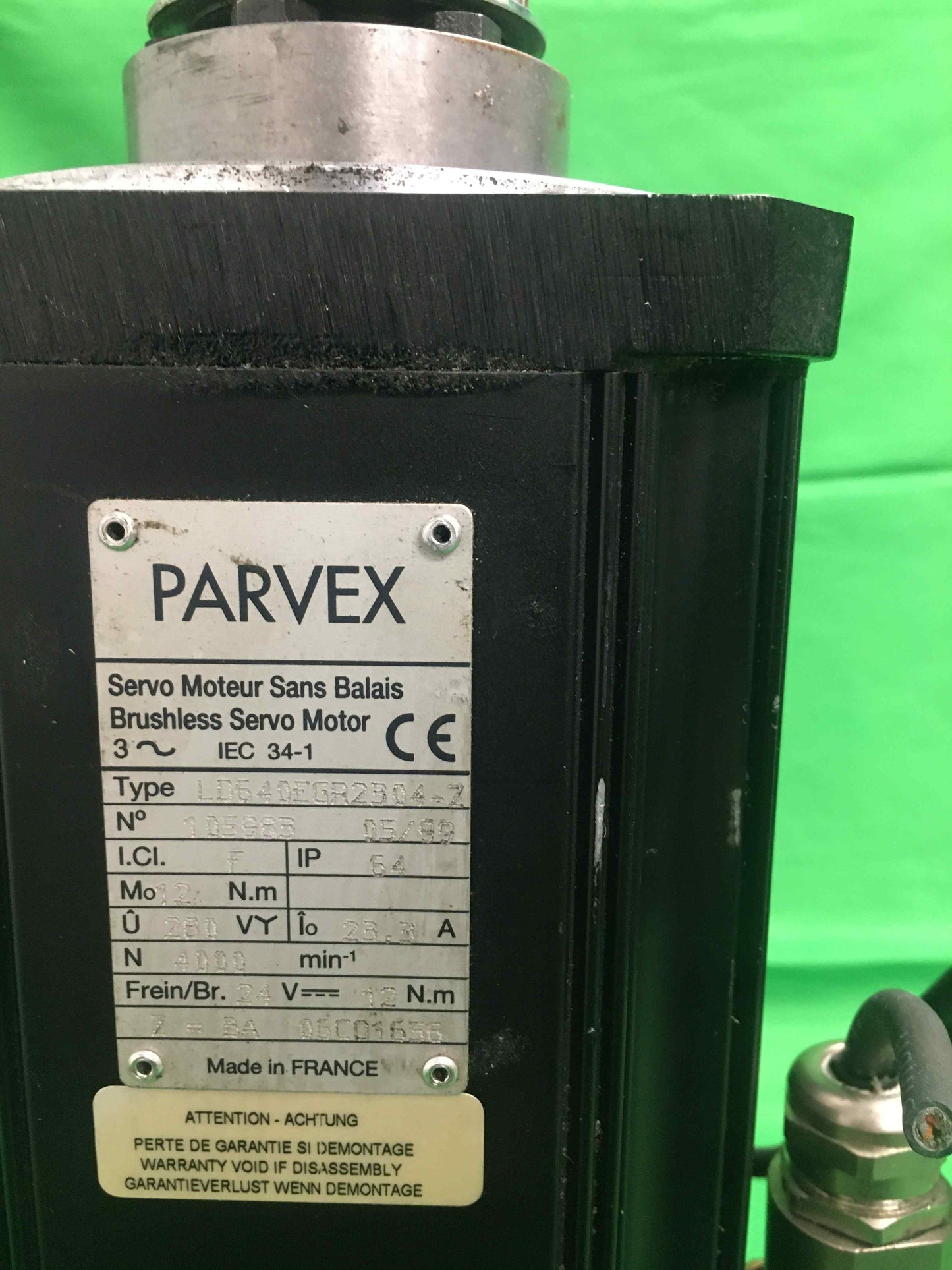 PARVEX LD640EGR2304-Z LD640EGR2304Z