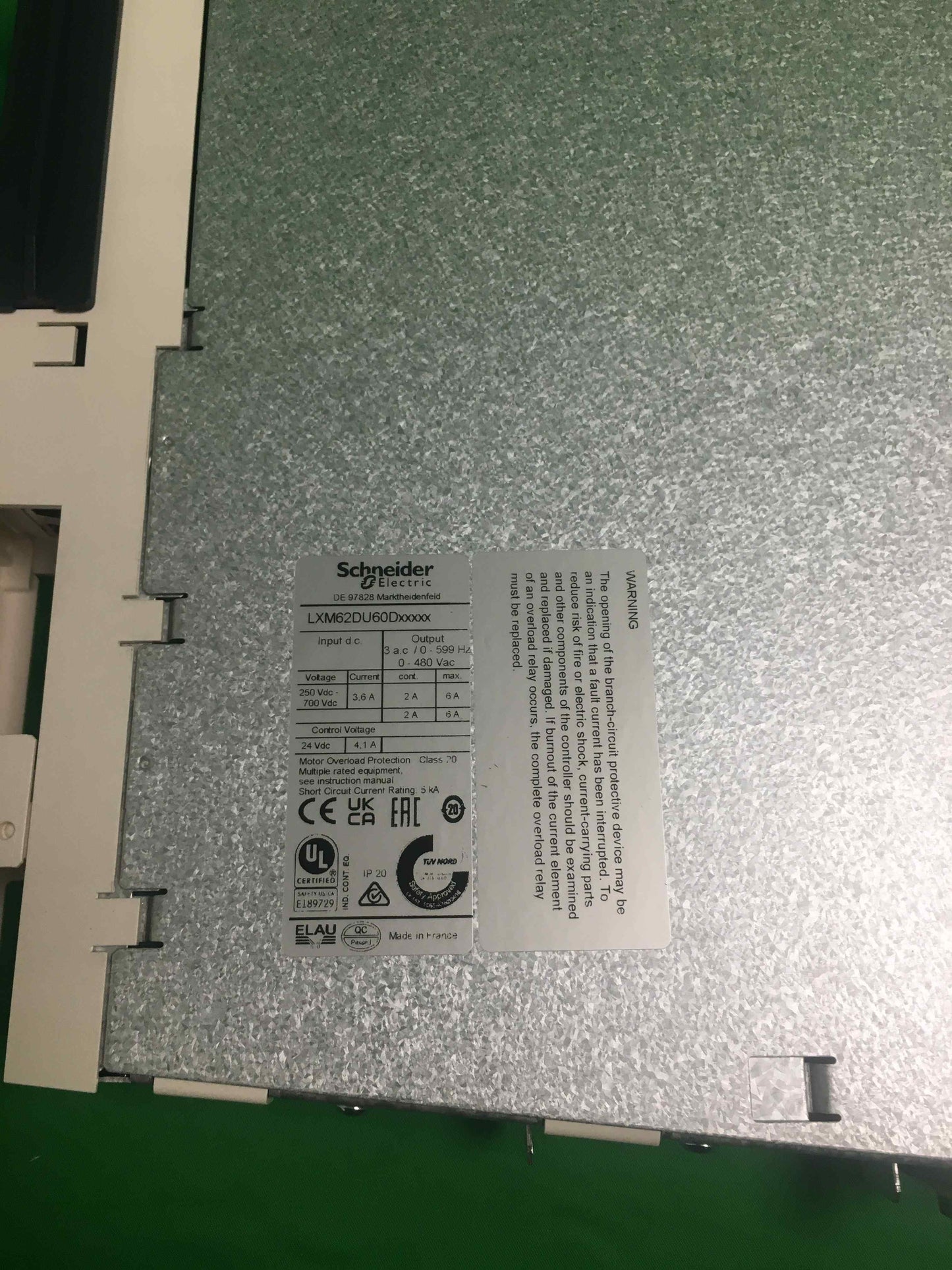 Schneider-Electric LXM62DU60D21014 LXM62DU60D21014