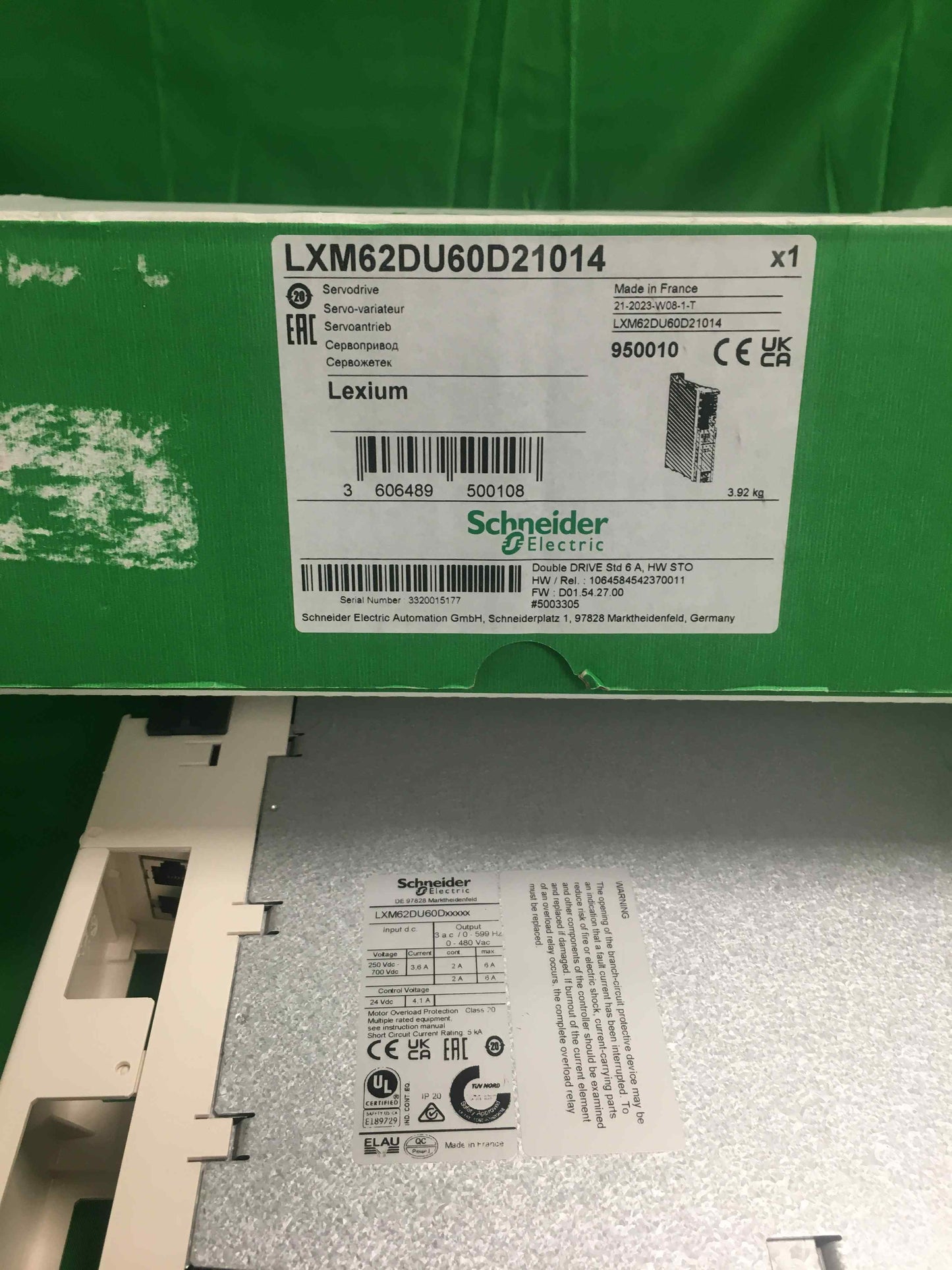 Schneider-Electric LXM62DU60D21014 LXM62DU60D21014
