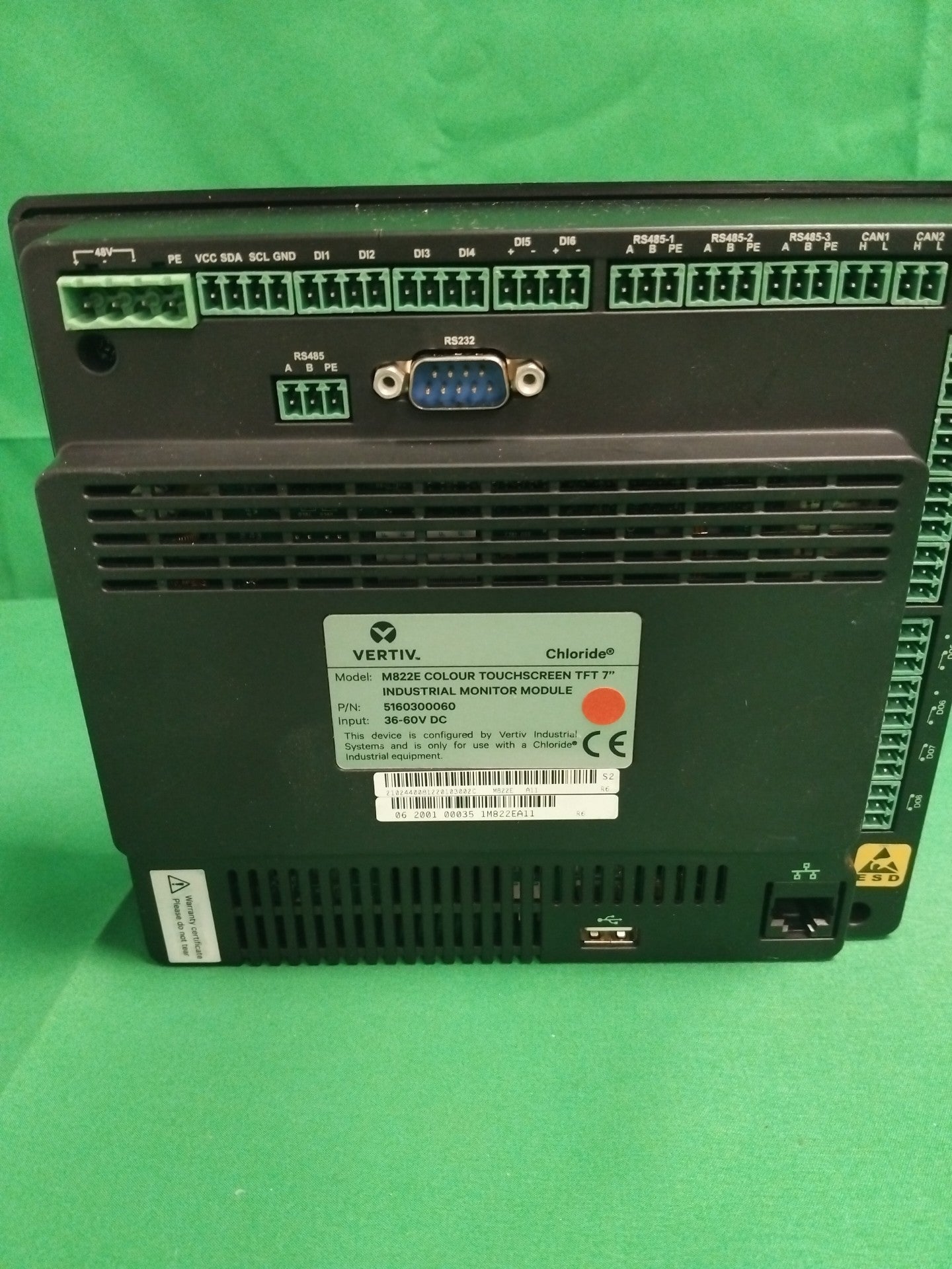 VERTIV M822E M822E Defective