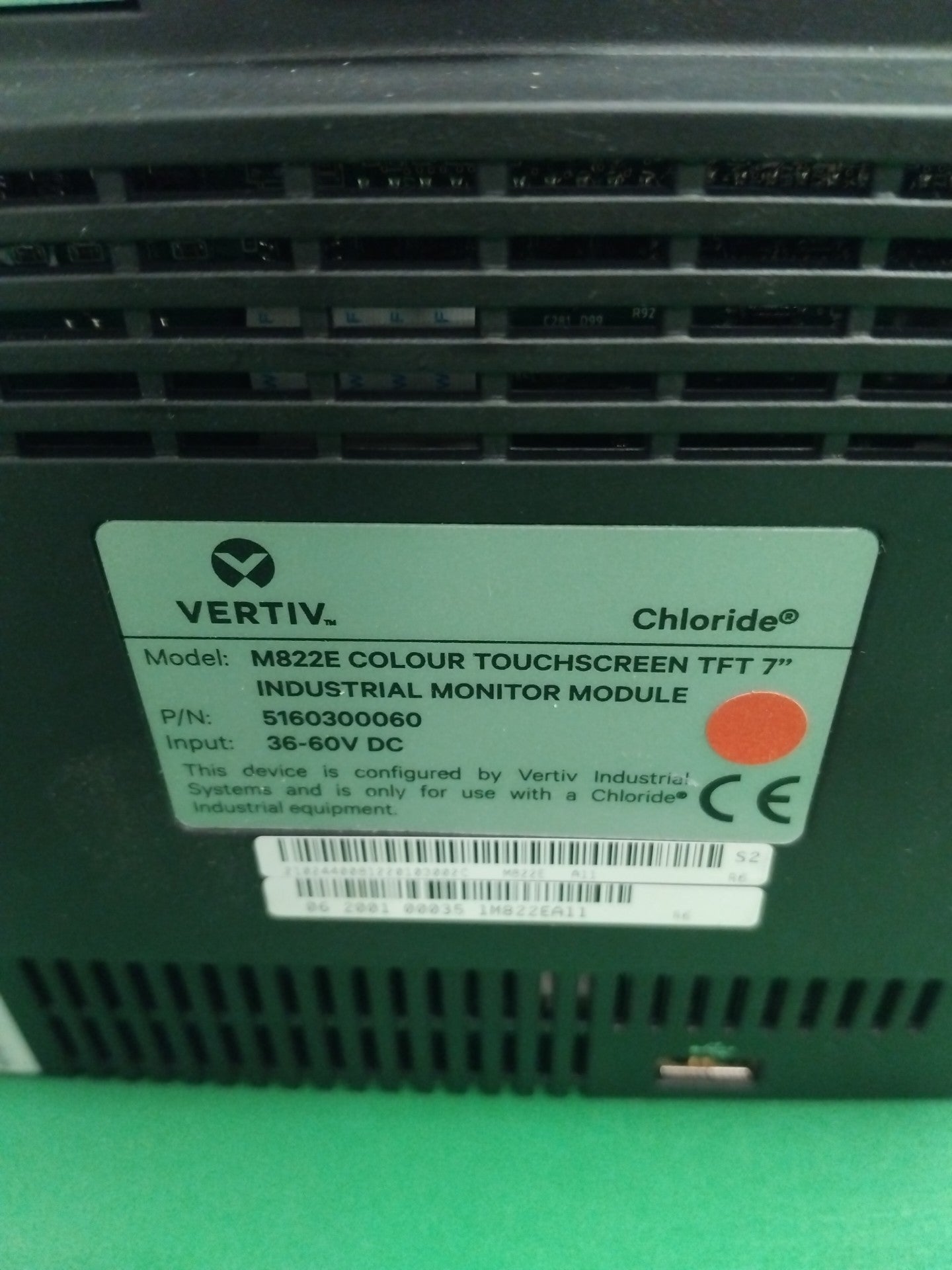 VERTIV M822E M822E Defective