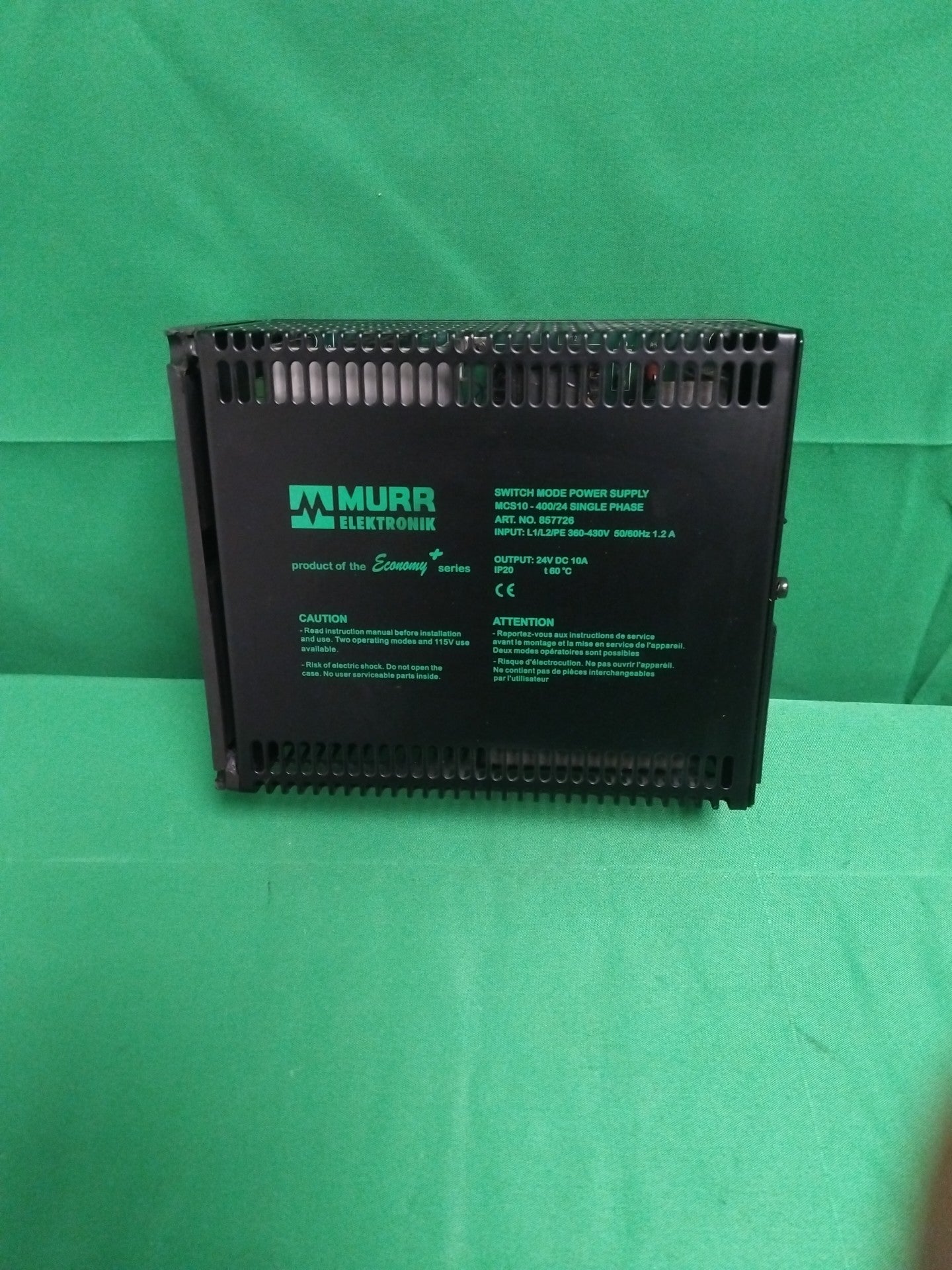 Murr Elektronik MCS10-400/24 MCS1040024 SINGLE PHASE