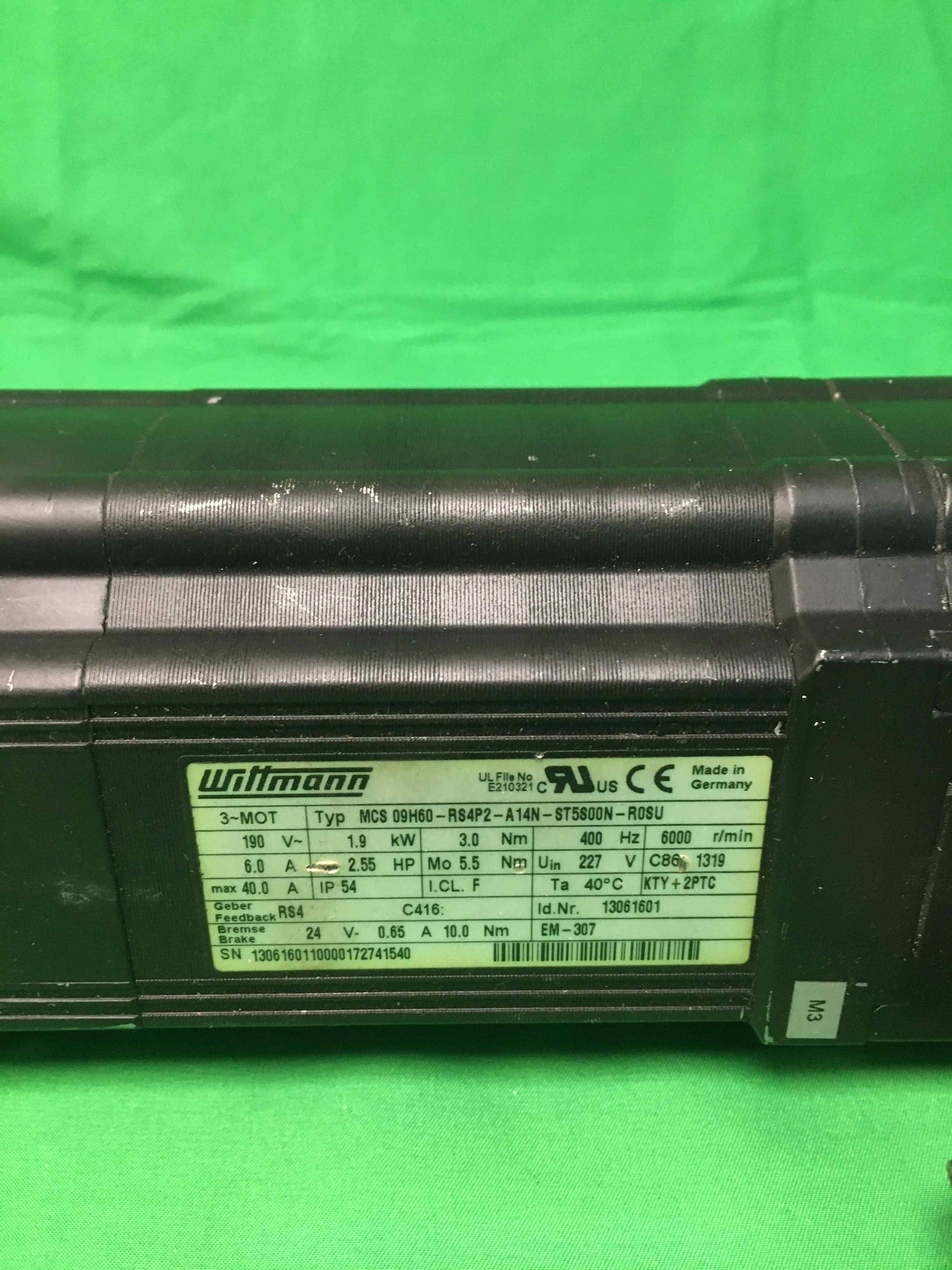 WYTTMANN MCS 09H60-RS4P2-A14N-ST5S00N-R0SU MCS09H60RS4P2A14NST5S00NR0SU
