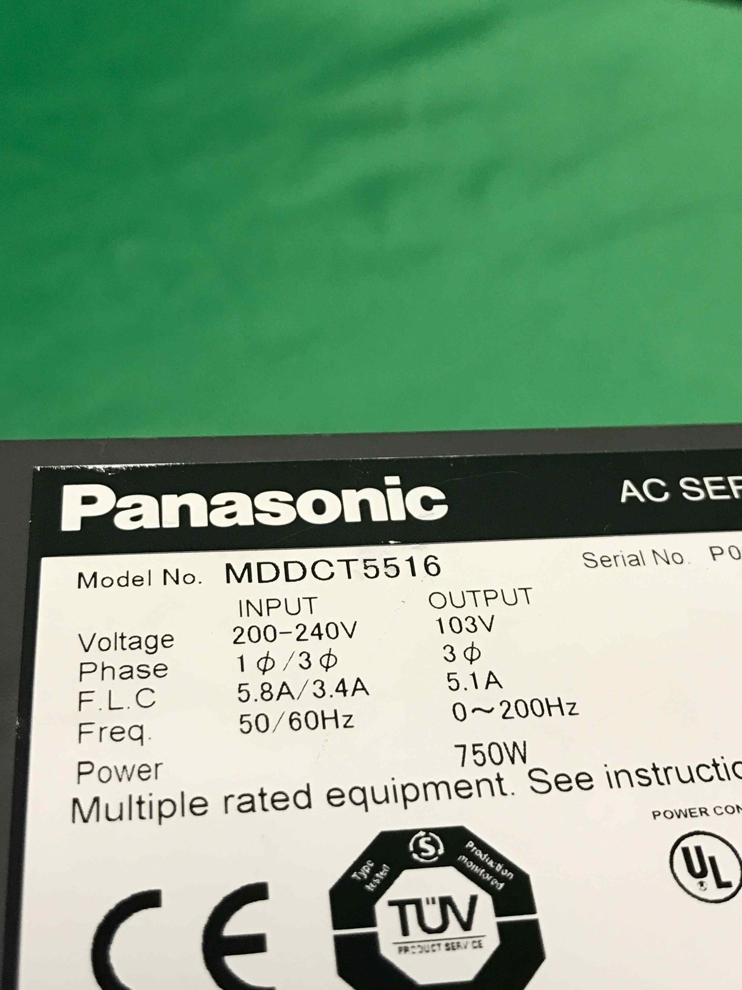 PANASONIC-MDDCT5516/MDDCT5516