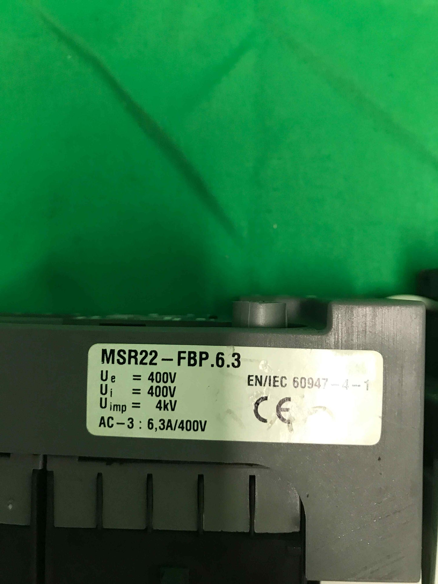ABB MSR22-FBP 6.3 MSR22FBP63 MS116