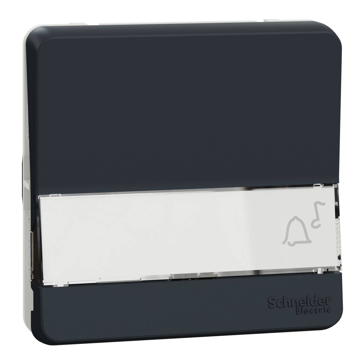 Schneider Electric-MUR34029W-Reconditionné -MurevaStyl Bouton poussoir porte-etiquette compos. IP55 IK08 gris