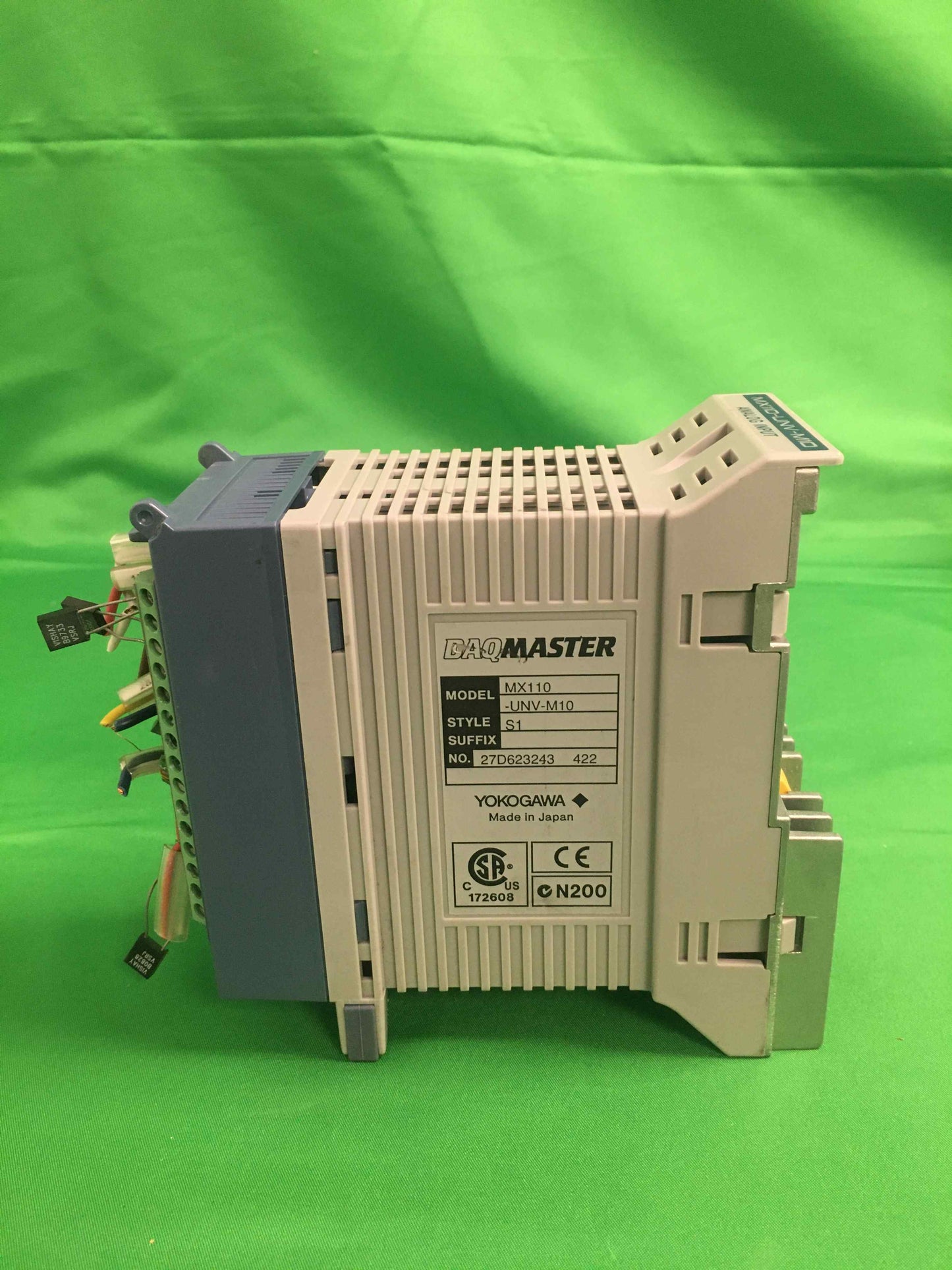 YOKOGAWA MX110-UNV-M10 MX110UNVM10 NO: 27D623243 422