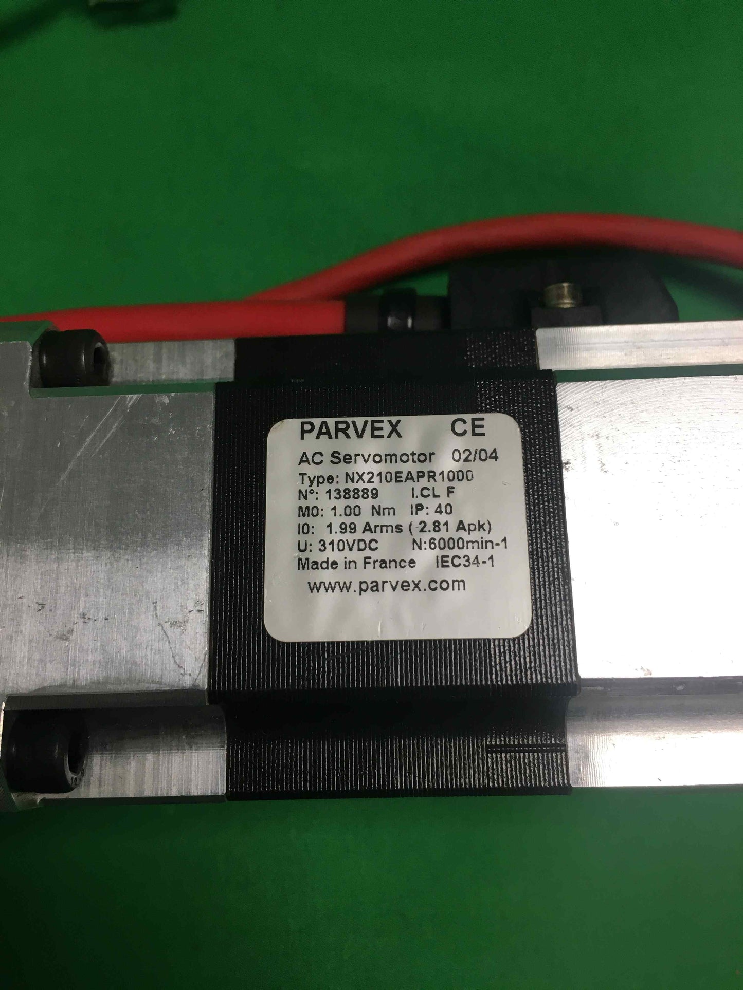 PARVEX NX210EAPR1000 NX210EAPR1000 NO: 138889