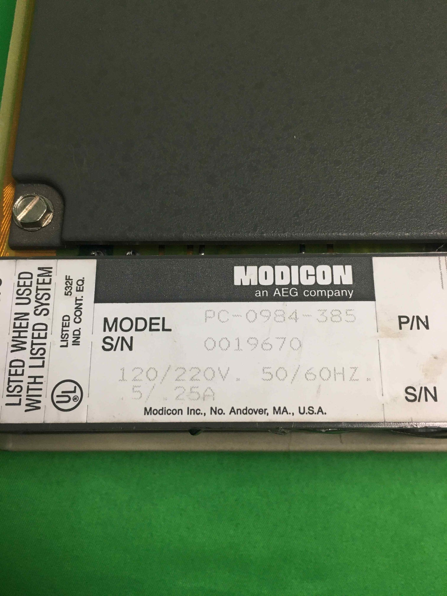 MODICON PC-0984-385 PC0984385