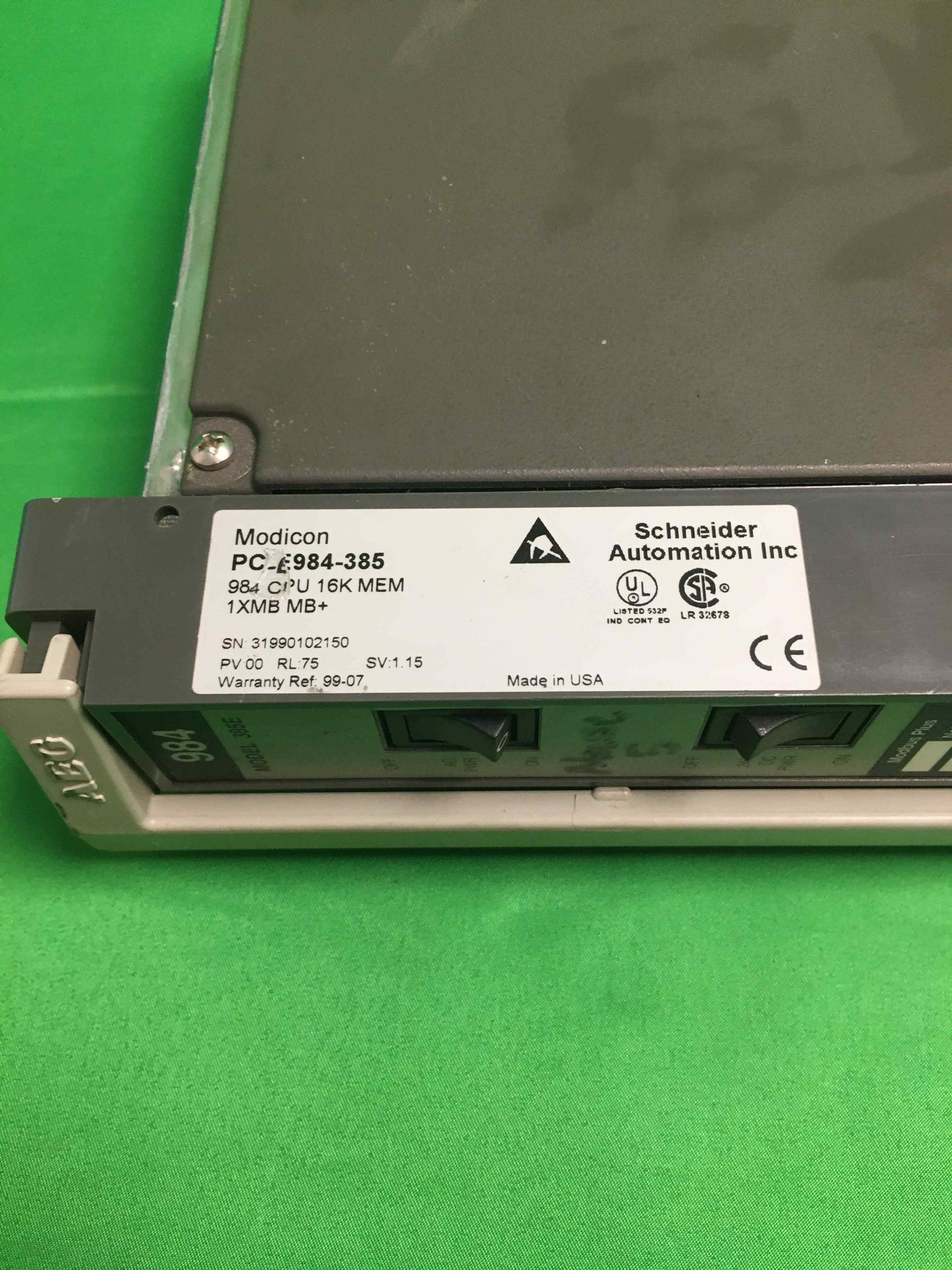 MODICON PC E984-385 PCE984385