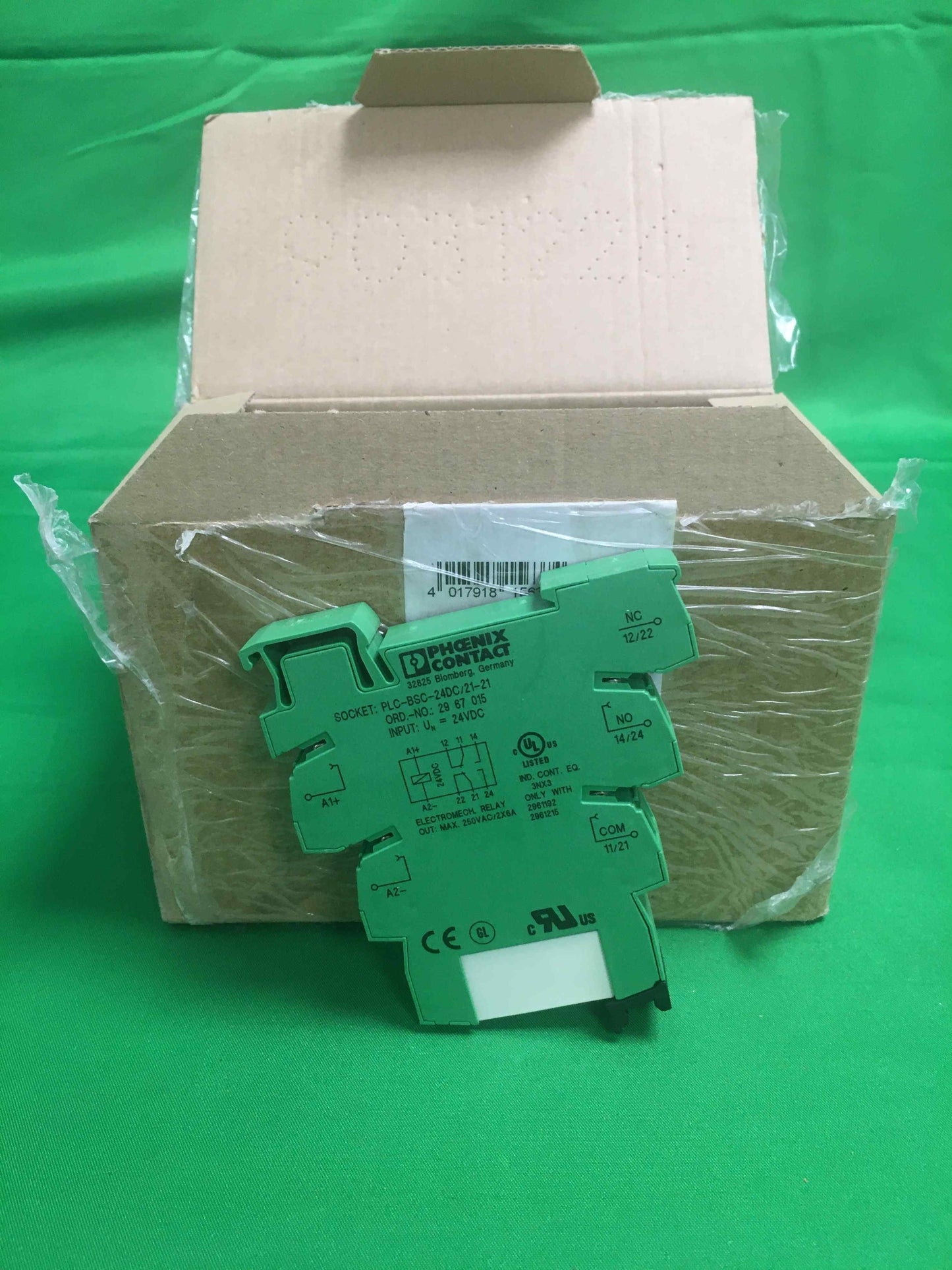 PHOENIX CONTACT PLC-RSC- 24DC/21-21 OPEN BOX ORDER NO: 29 67 06 0 10 UNITS