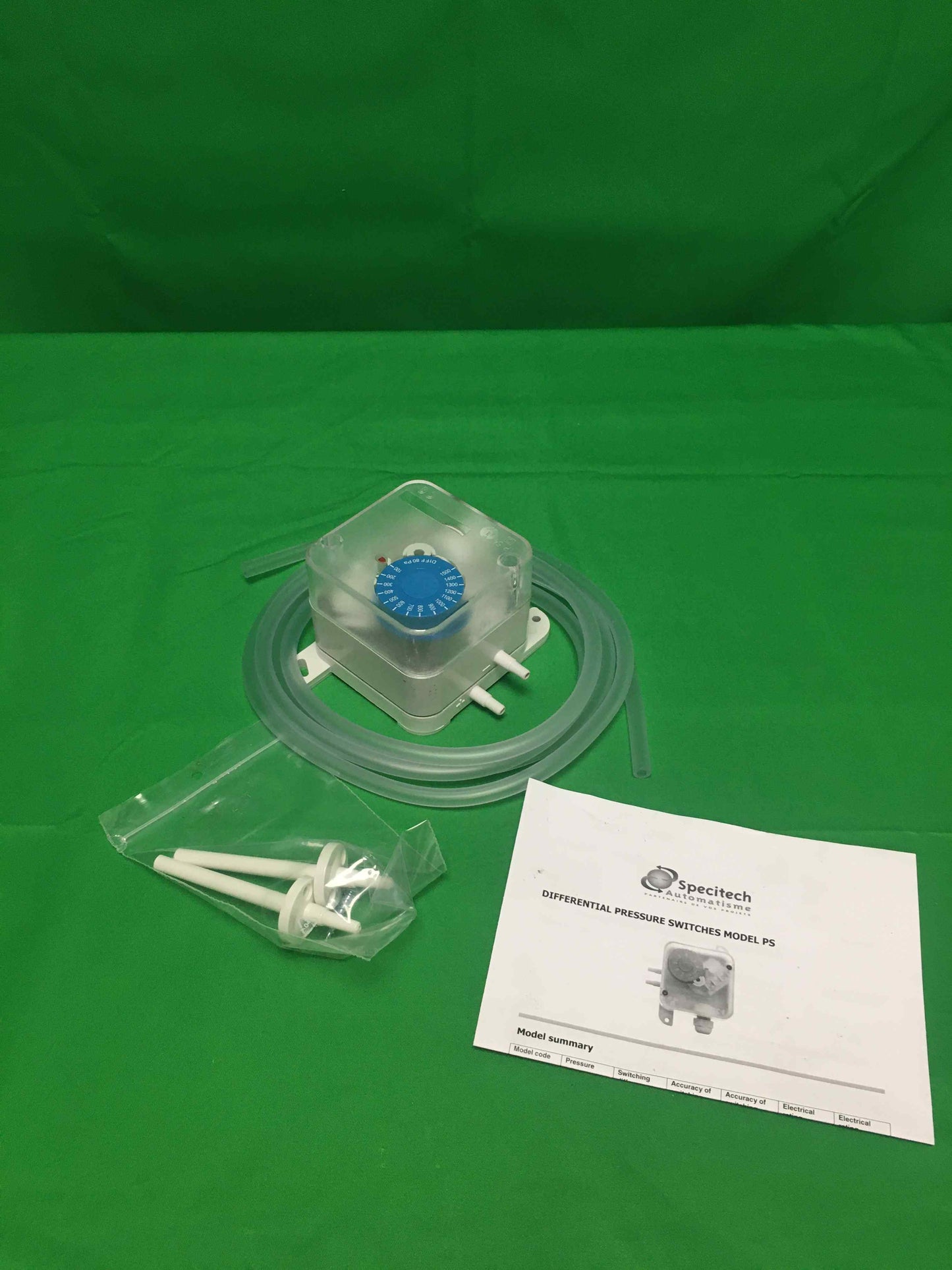 Specitech PRES-15 PRES15 OPEN BOX KIT PRESSOSTAT