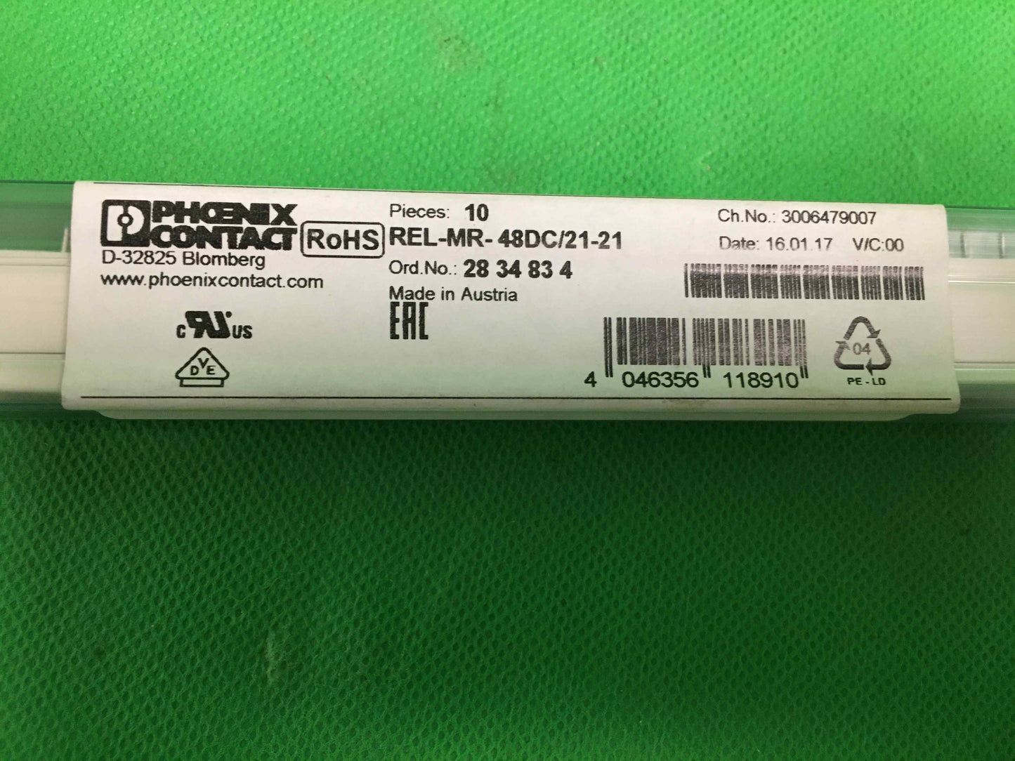 Pheonix Contact-REL-MR-48DC 21-21/RELMR48DC2121