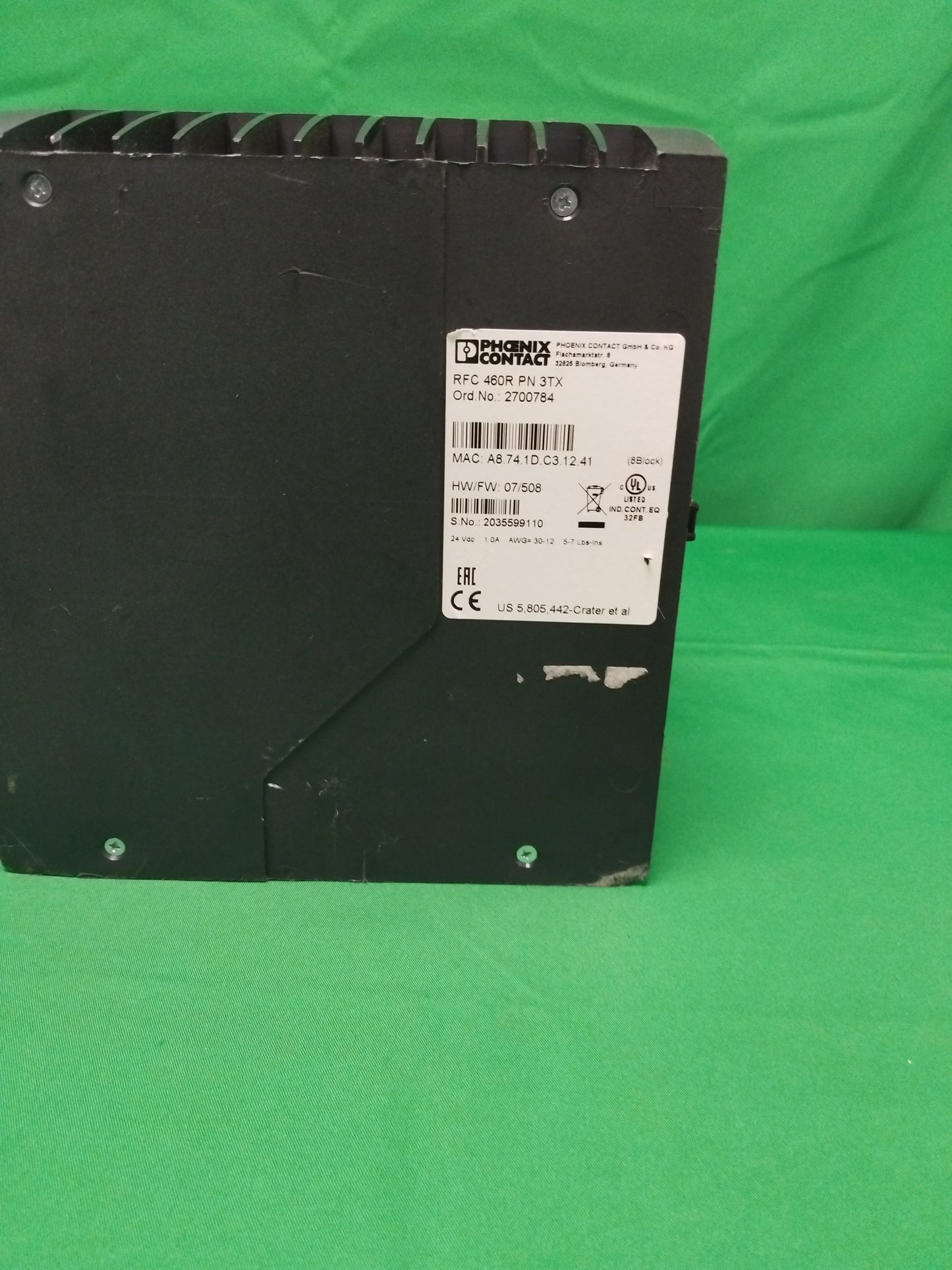 Phoenix Contact RFC 460R PN 3TX RFC460RPN3TX