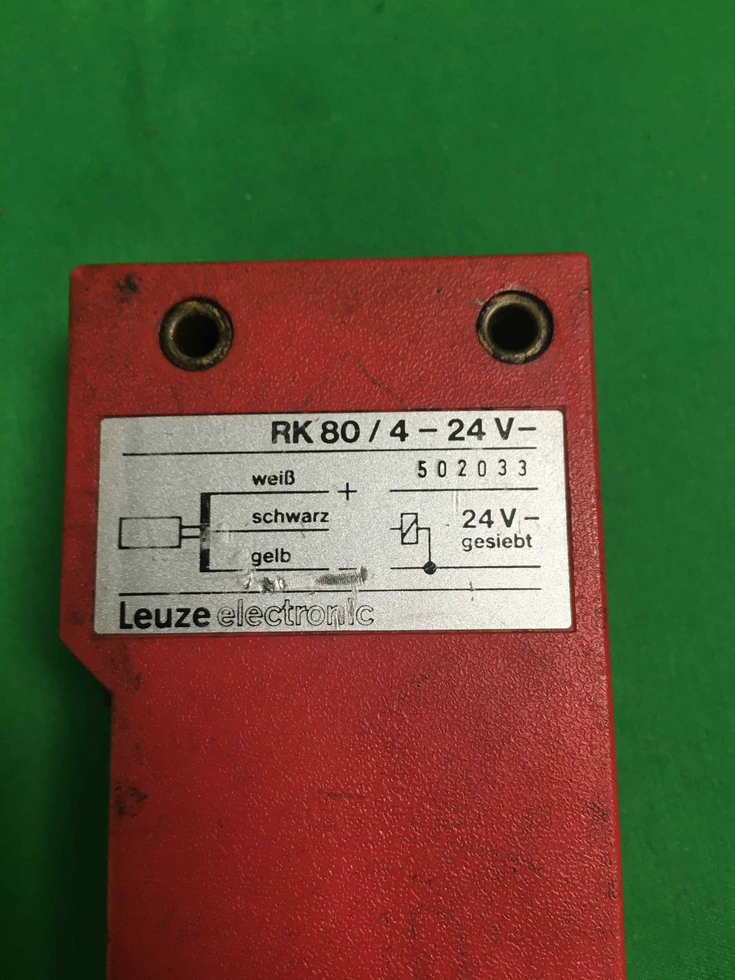 LEUZE ELECTRONIC RK80 4-24 V RK80424V R K80/ 4-24 V-