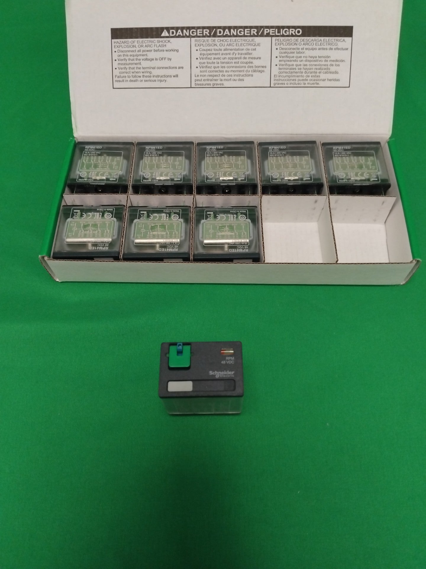 Schneider-Electric RPM41ED RPM41ED Box of 9 units