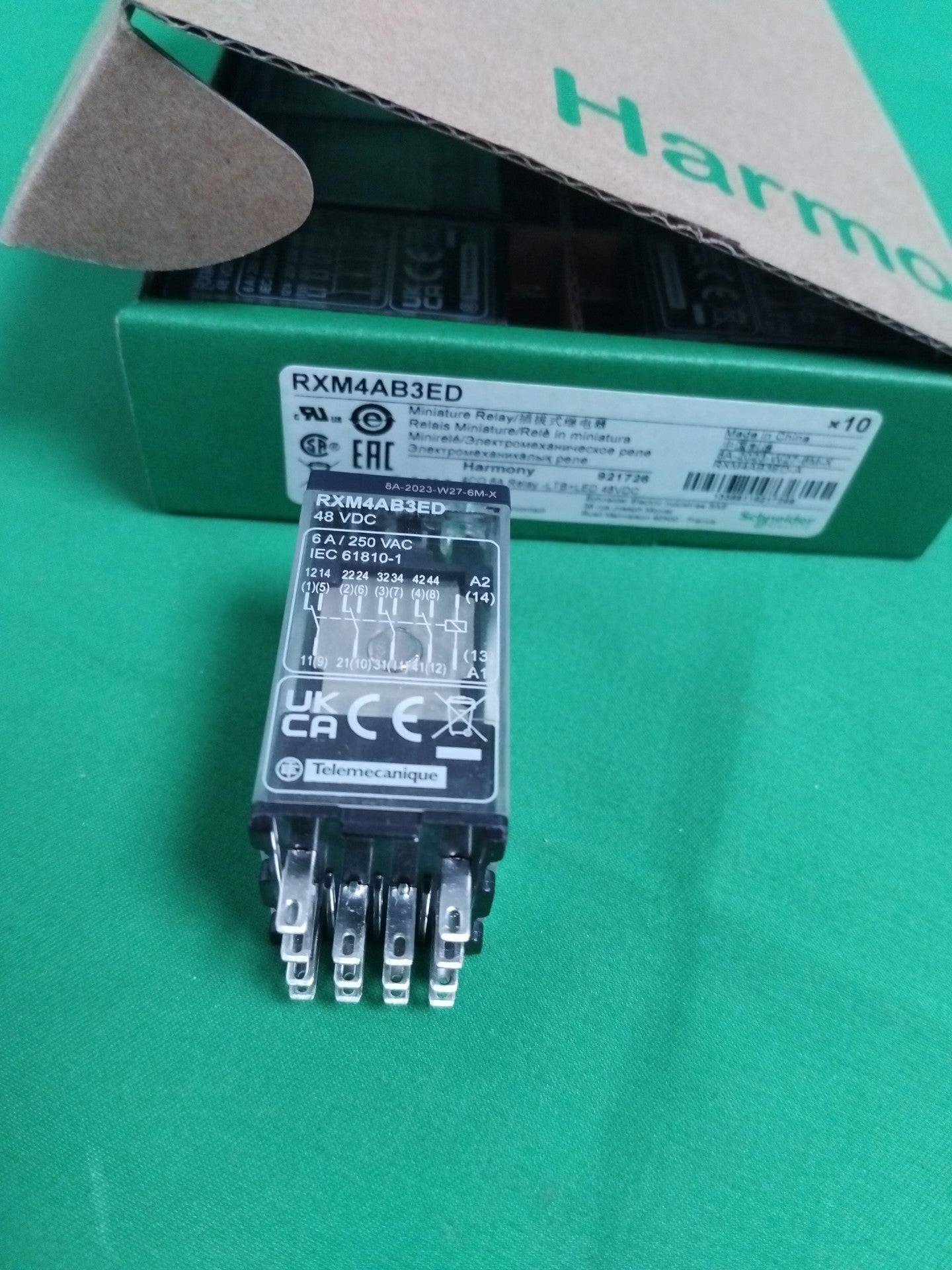 Schneider-Electric RXM4AB3ED RXM4AB3ED Box of 10 units