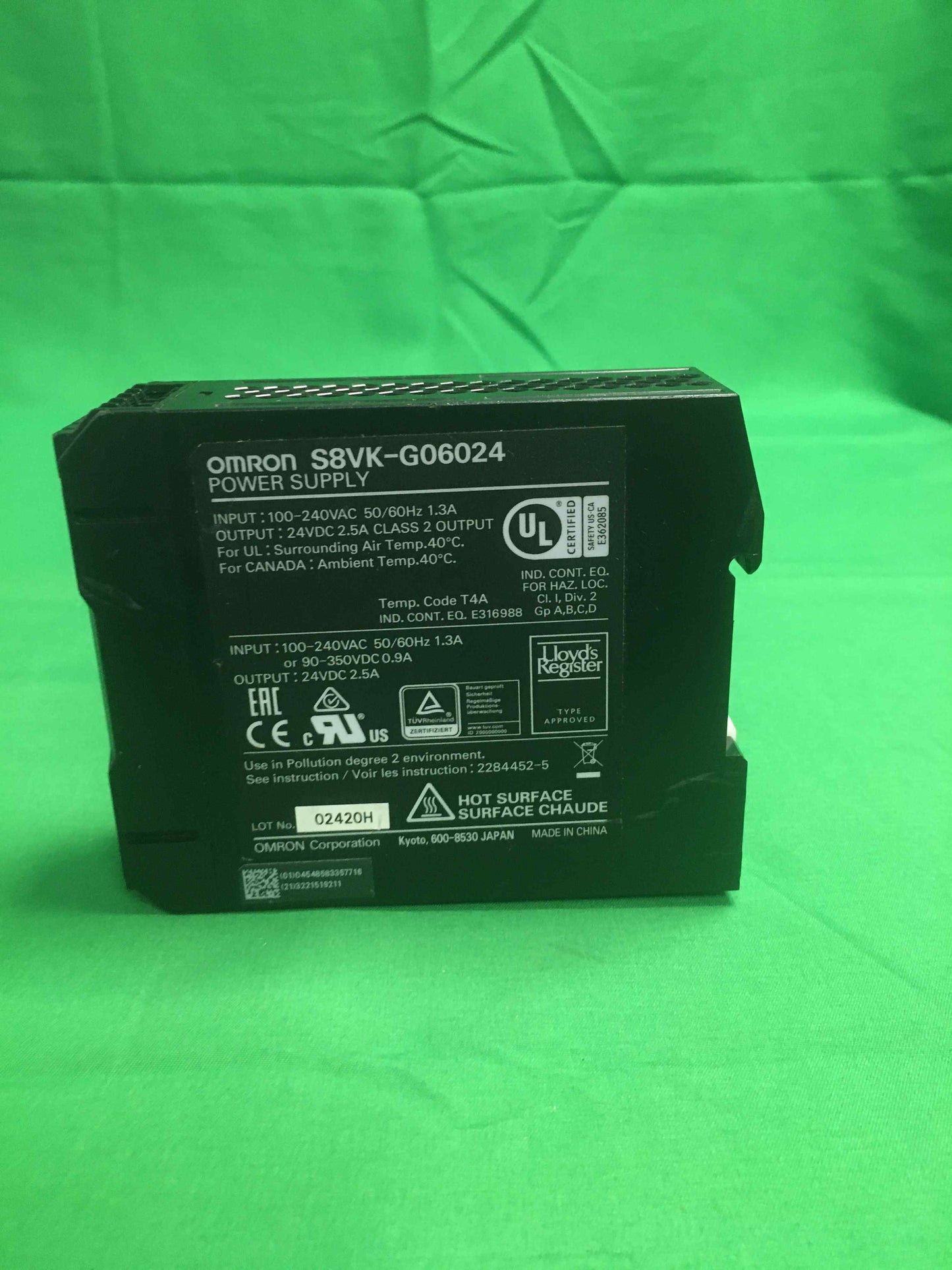 Omron S8VK-G06024 S8VKG06024