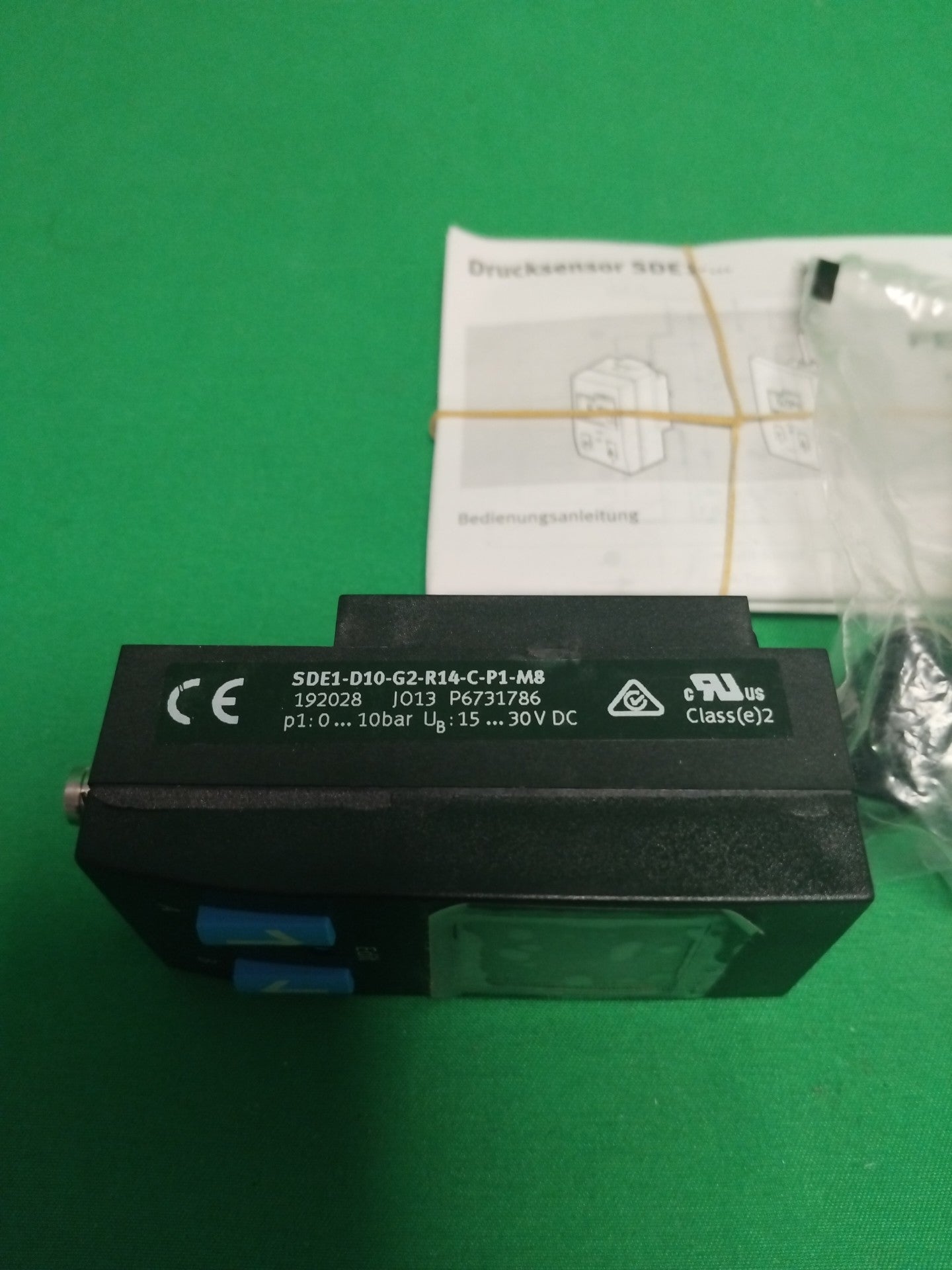 FESTO SDE1-D10-G2-R14-C-P1-M8 SDE1D10G2R14CP1M8 CAPTEUR DE PRESSION