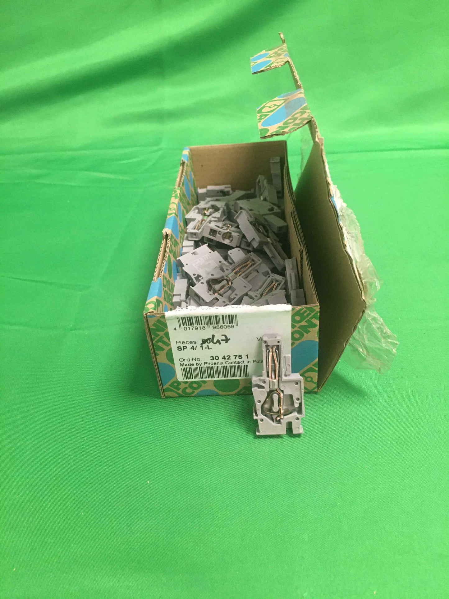 PHOENIX CONTACT SP4 1-L SP41L OPEN BOX SP4/1-L ORDER NO 30 42 75 1(10 UNITS)