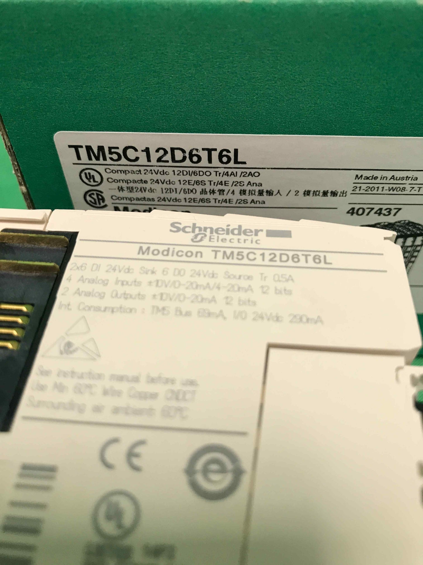 Schneider Electric-TM5C12D6T6L/TM5C12D6T6L