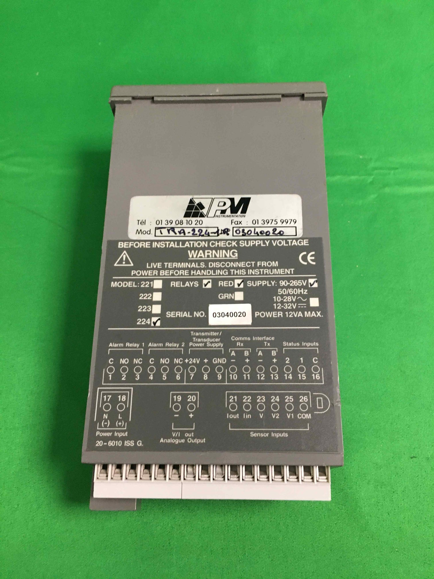 APM TRACKER 200 TRACKER200 TRA-224-1R