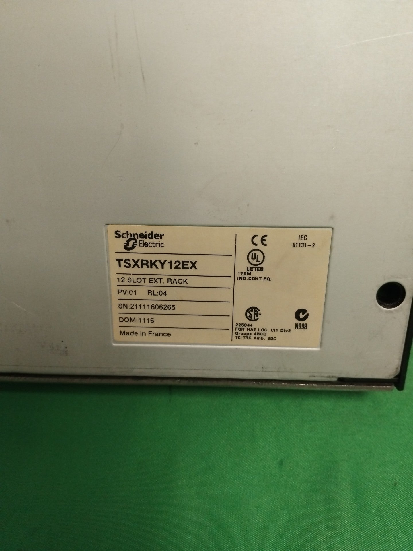 Schneider-Electric TSXRKY12EX TSXRKY12EX
