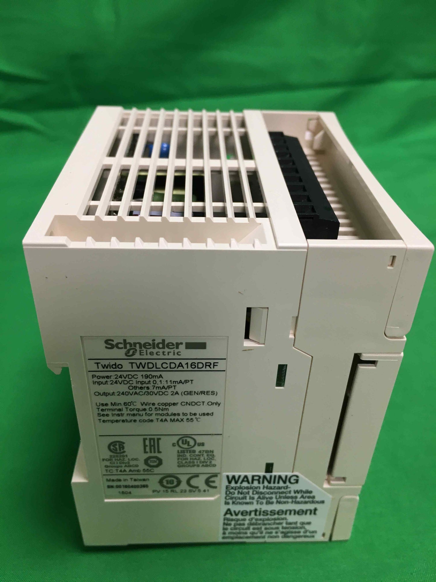SCHNEIDER ELECTRIC TWDLCDA16DRF TWDLCDA16DRF ( 18 months warranty )