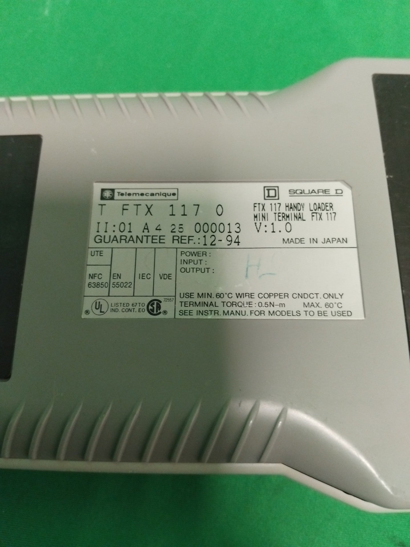 Telemecanique T FTX 117 0 TFTX1170