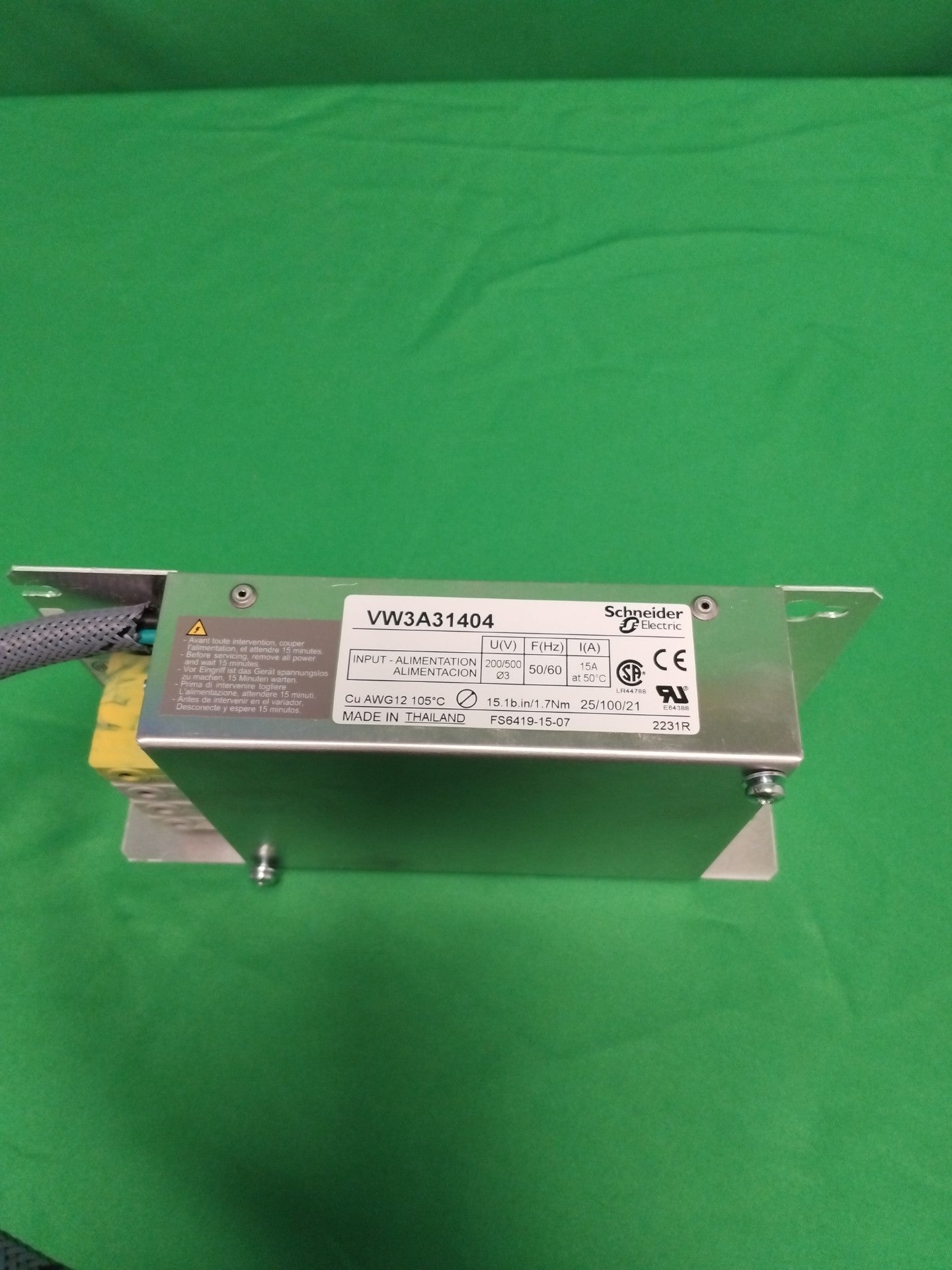 Schneider-Electric VW3A31404 VW3A31404 WITHOUT ORIGINAL PACKAGING