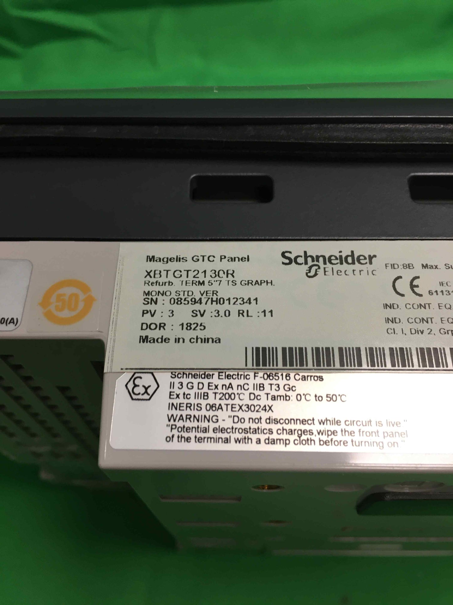 SCHNEIDER ELECTRIC XBTGT2130R XBTGT2130 ( 18 months warranty )