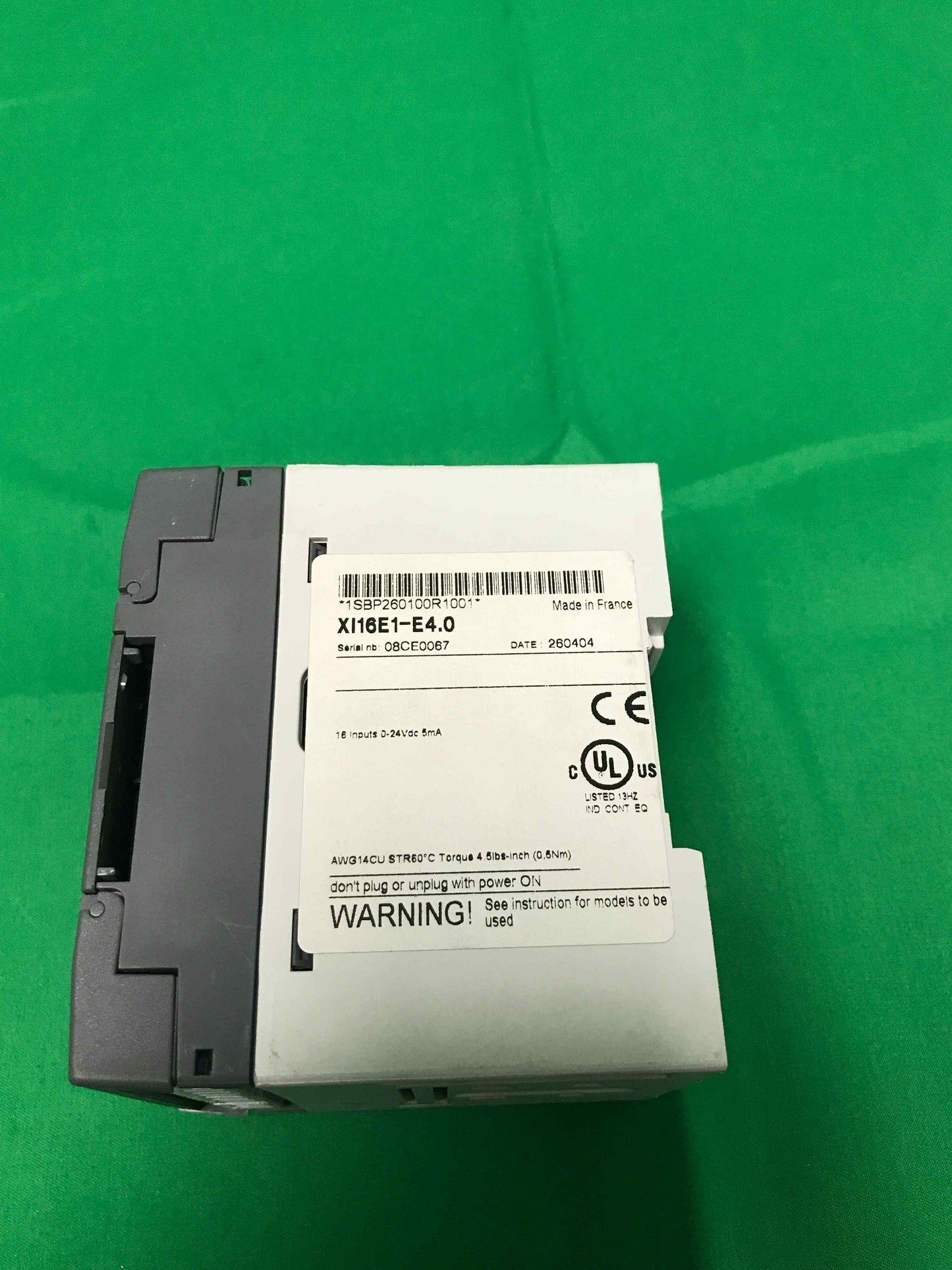ABB XI16E1-E4.0 XI16E1E40