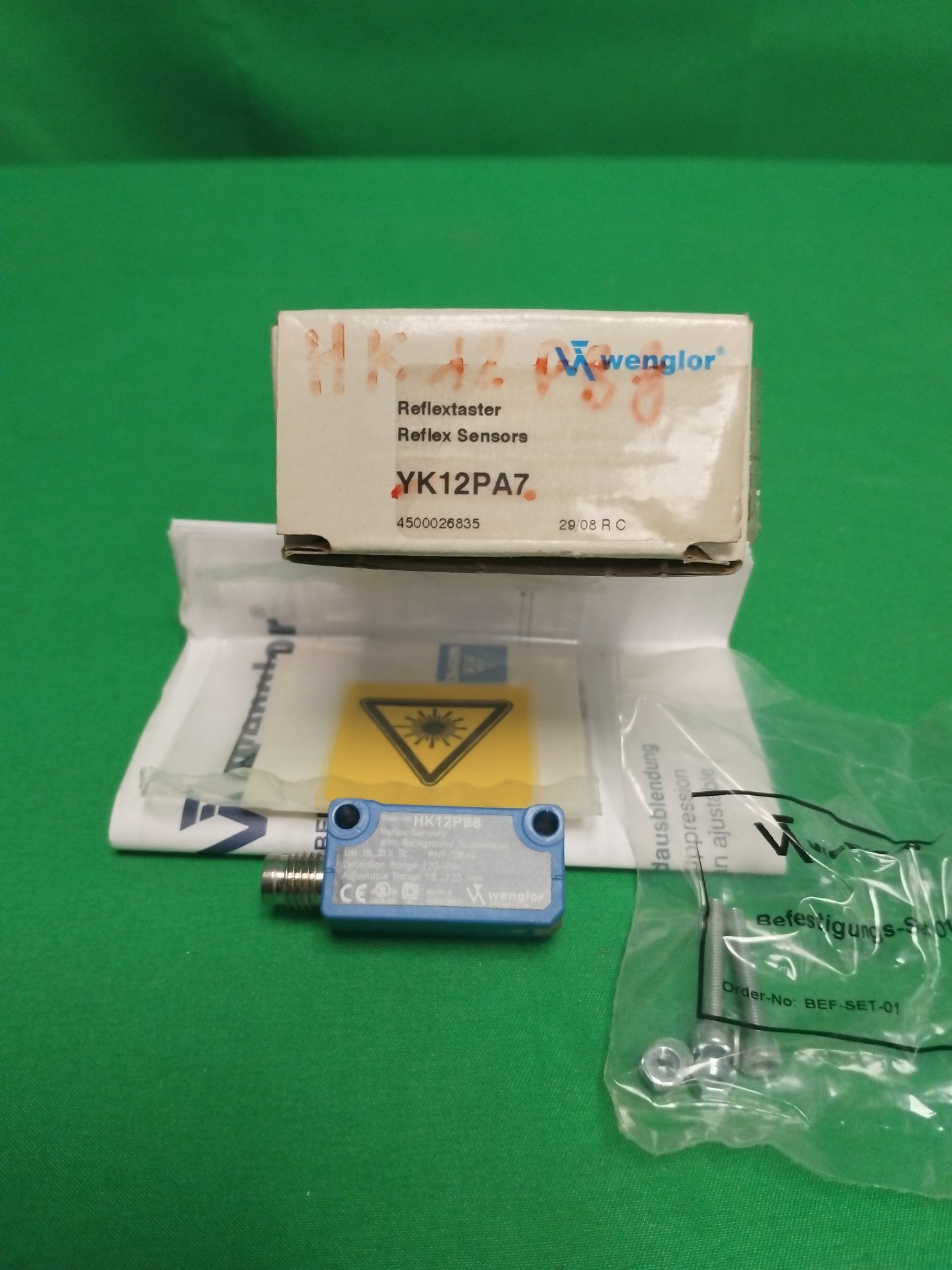 wenglor YK12PA7 YK12PA7 REFLEX SENSORS