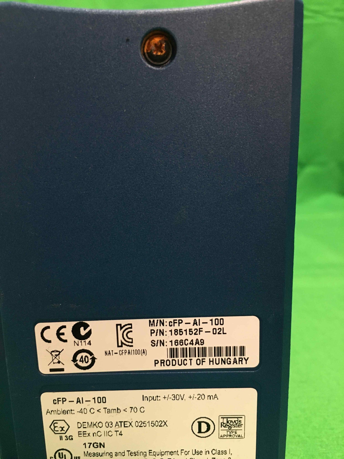 NATIONAL INSTRUMENTS-CFP-AI-100/CFPAI100