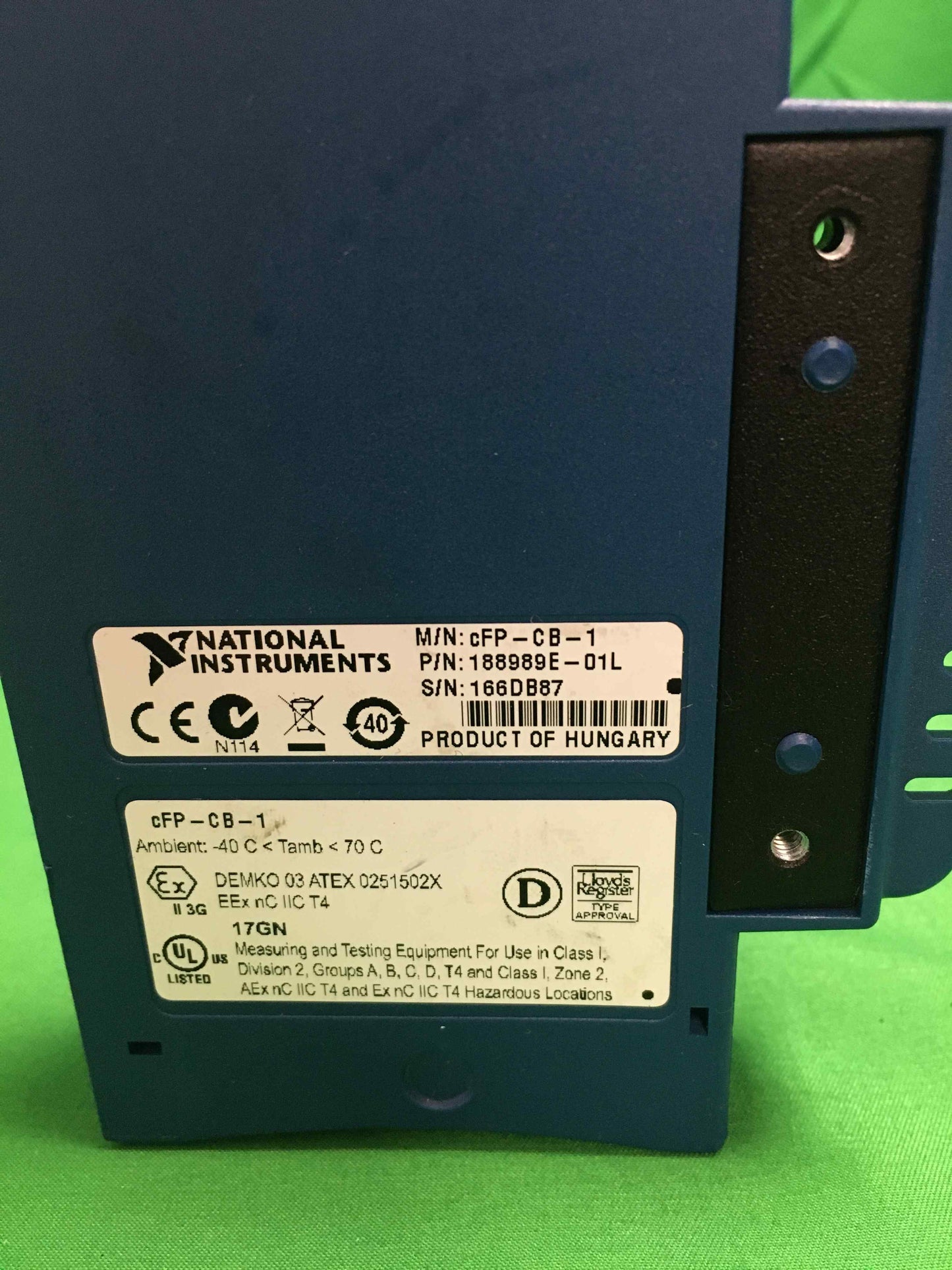 NATIONAL INSTRUMENTS-CFP-CB-1/CFPCB1