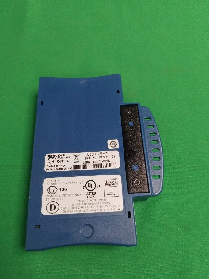 NATIONAL INSTRUMENTS cFP-CB-1 cFPCB1