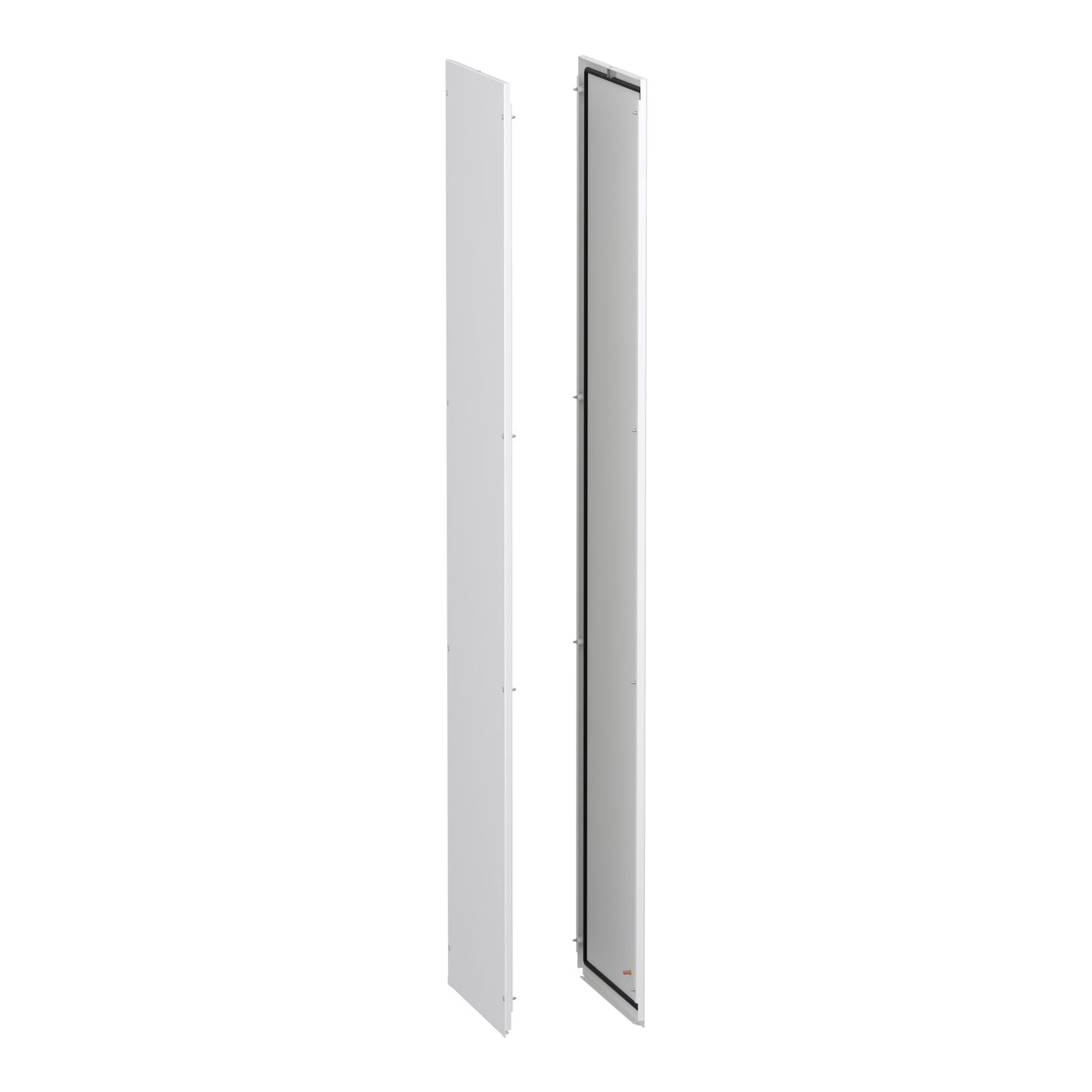 Schneider Electric-NSY2SPN205ED-PrismaSeT HD - jeu de 2 panneaux latéraux - RAL 9003 - 2000x500 mm