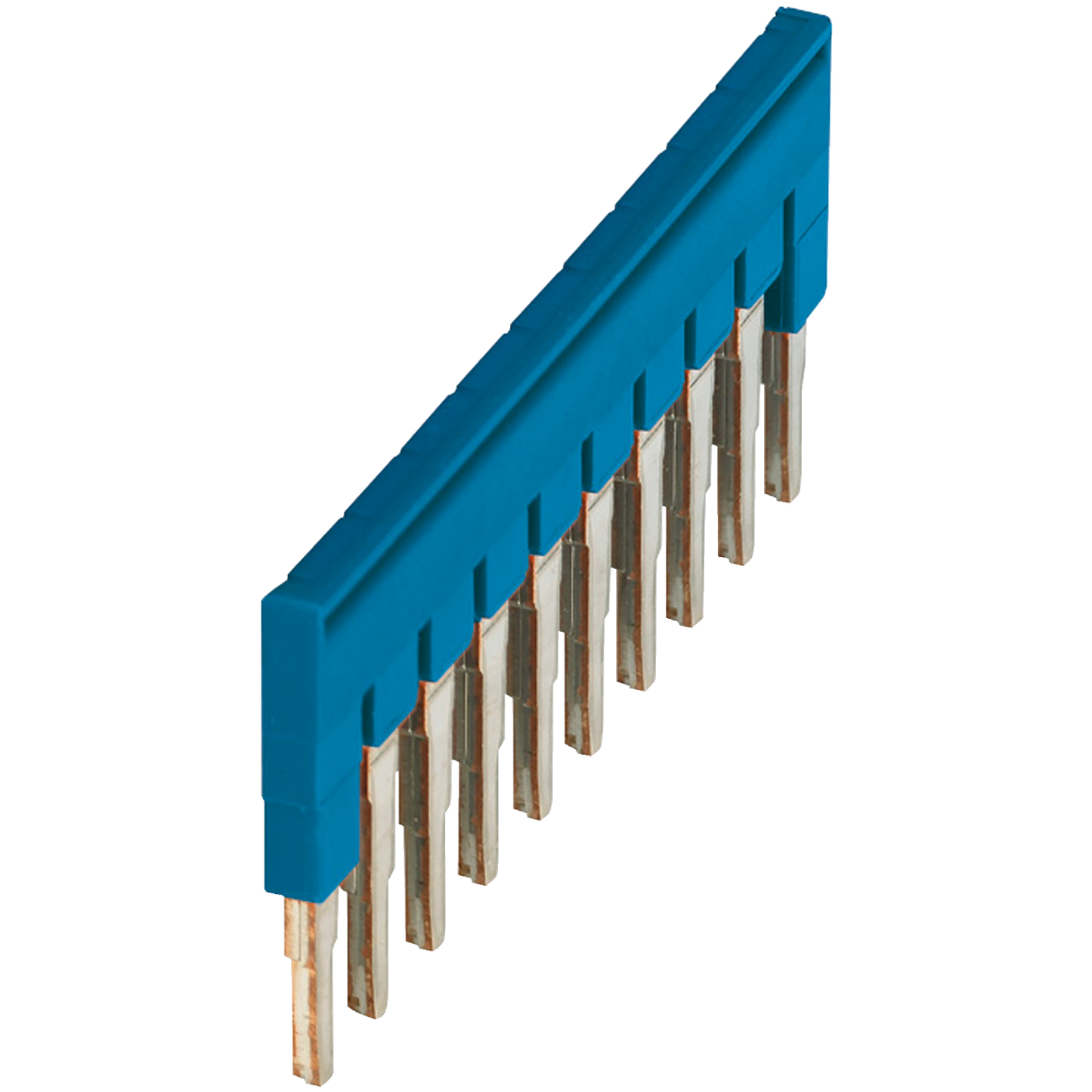 Schneider Electric-NSYTRAL410BL-Pont enfichable - 10 points - pour bornes 4mm² - bleu