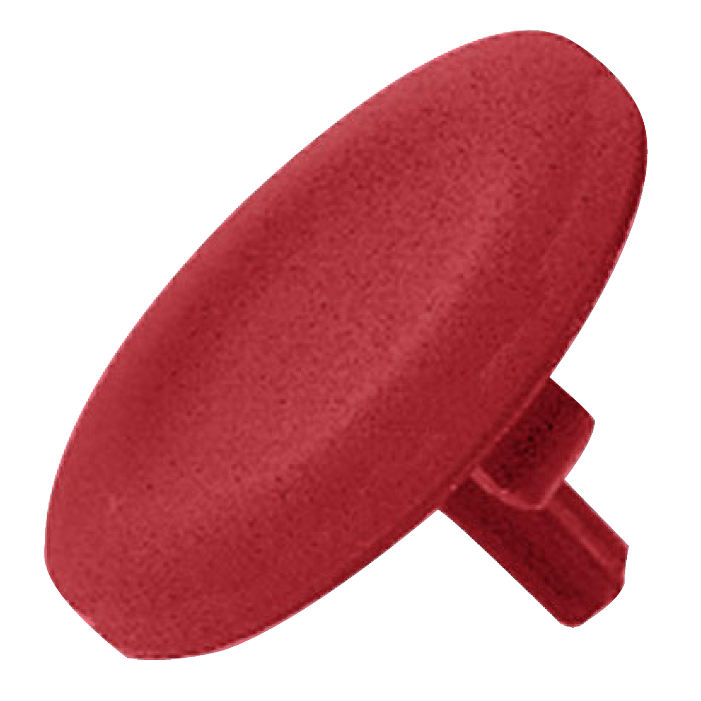 Schneider Electric-ZBL4-Harmony cabochon lisse - rouge pour poussoir rond Ø22